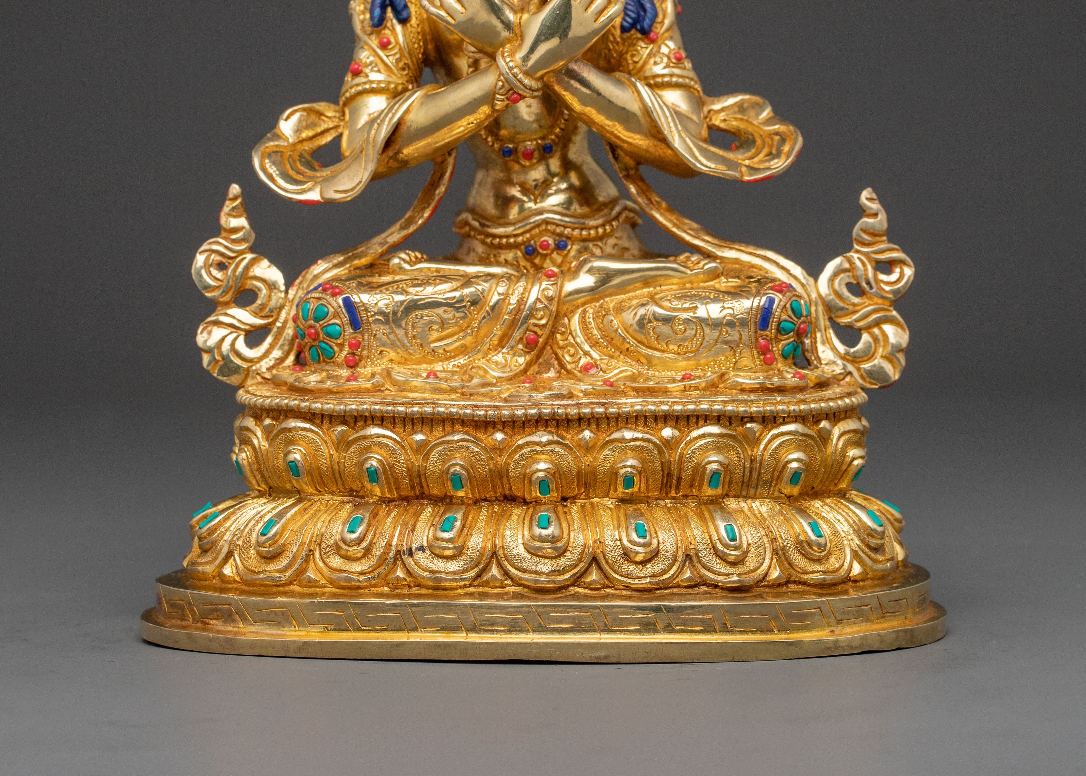 Golden Statue of Primordial Buddha Vajradhara