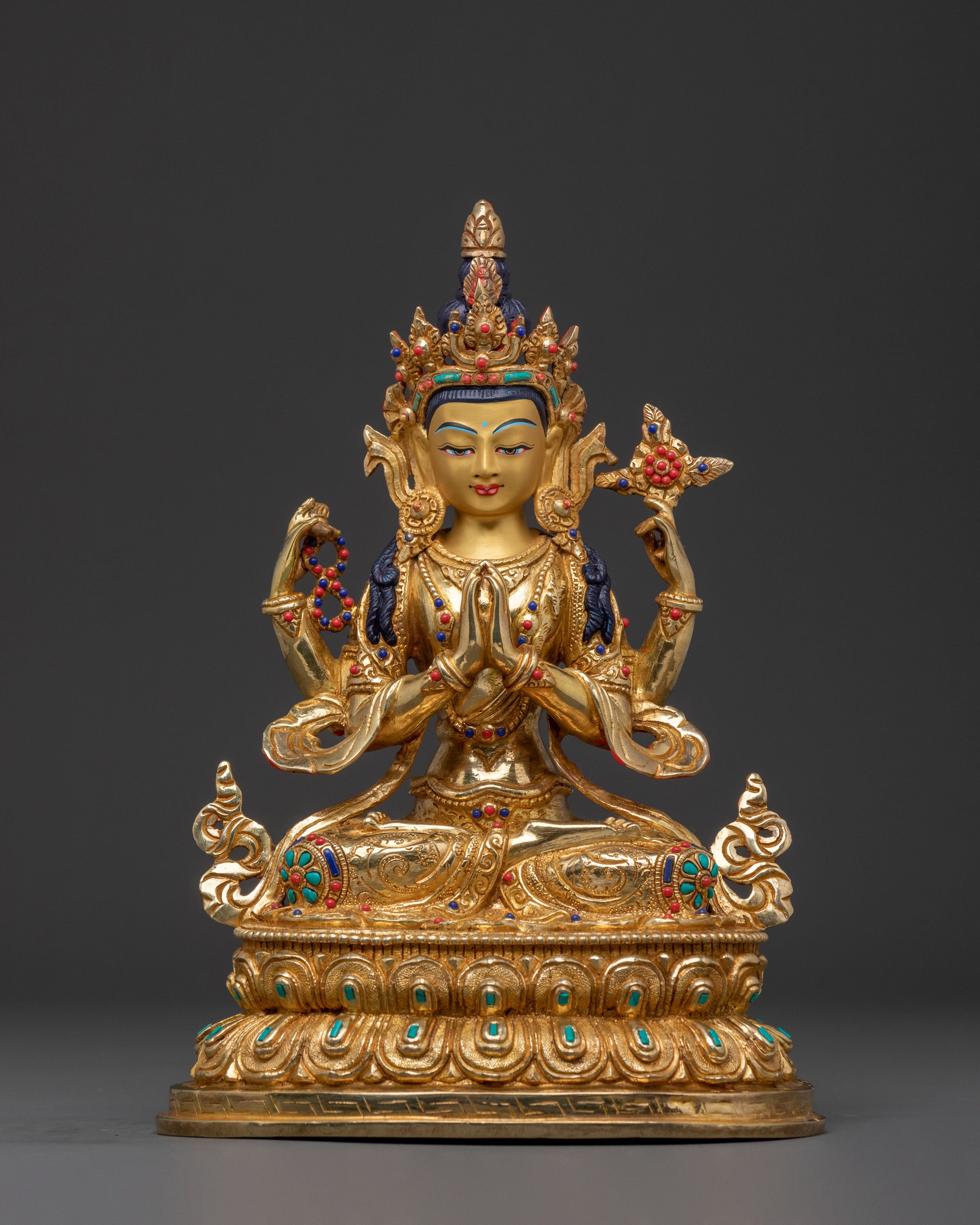 a Chenrezig Statue