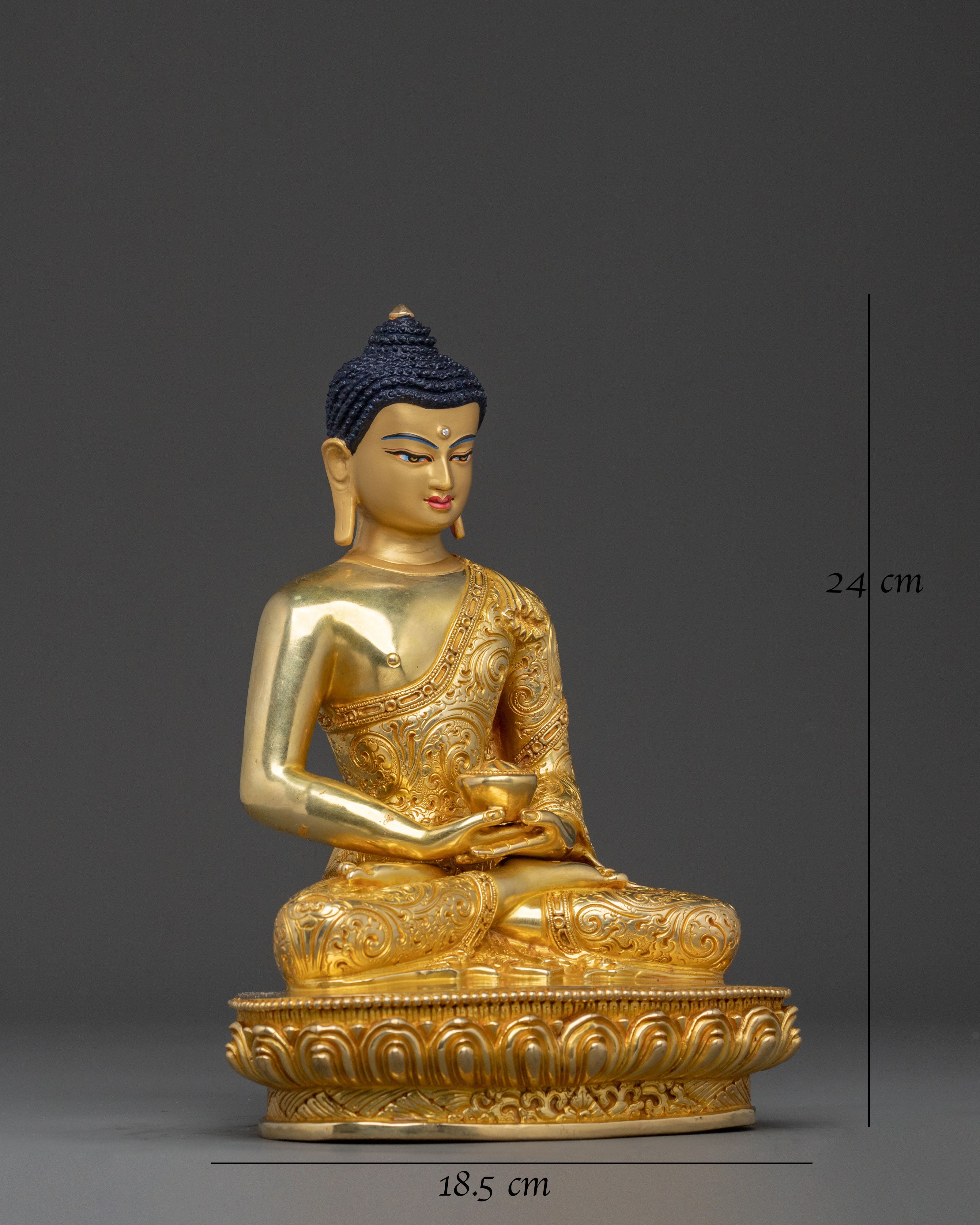 Sacred Amitabha Buddha Statue | Traditional Figurine