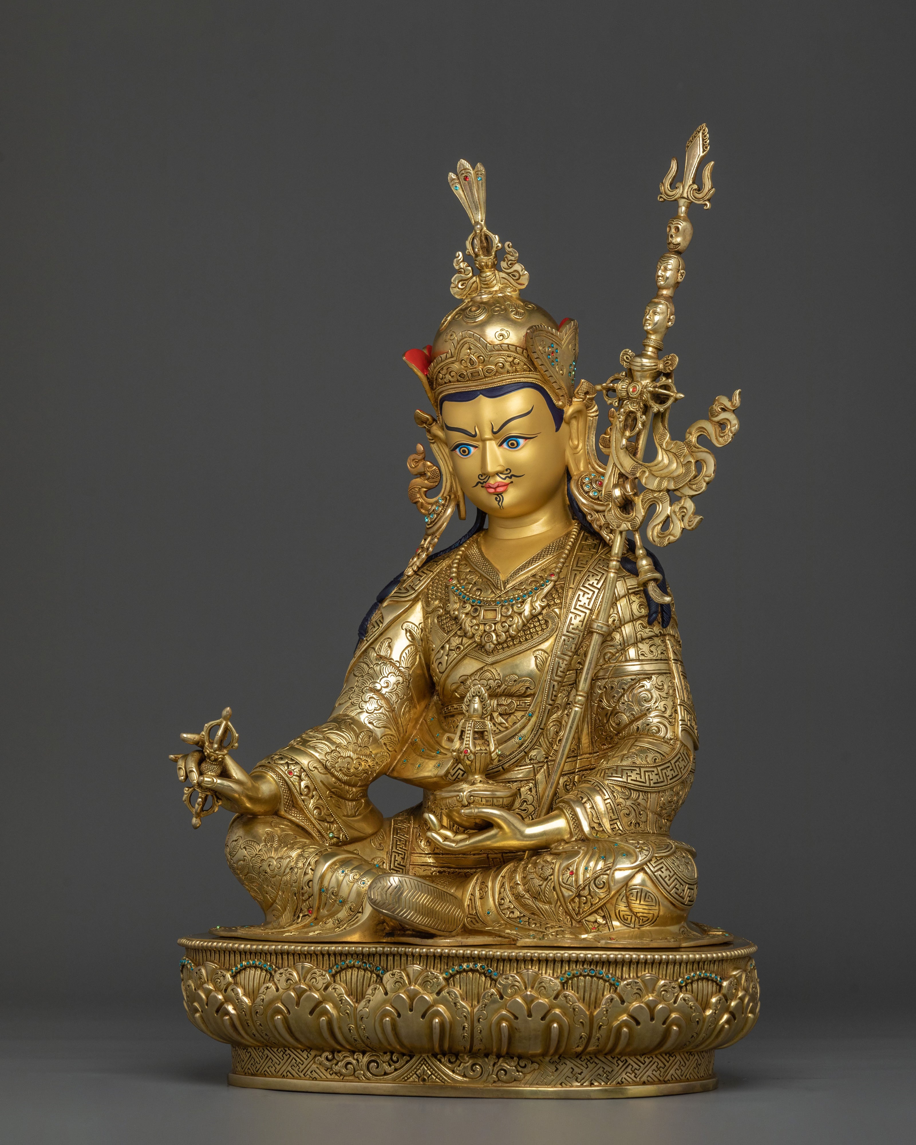 Guru Rinpoche Statue | Exquisite Buddhist Home Decor
