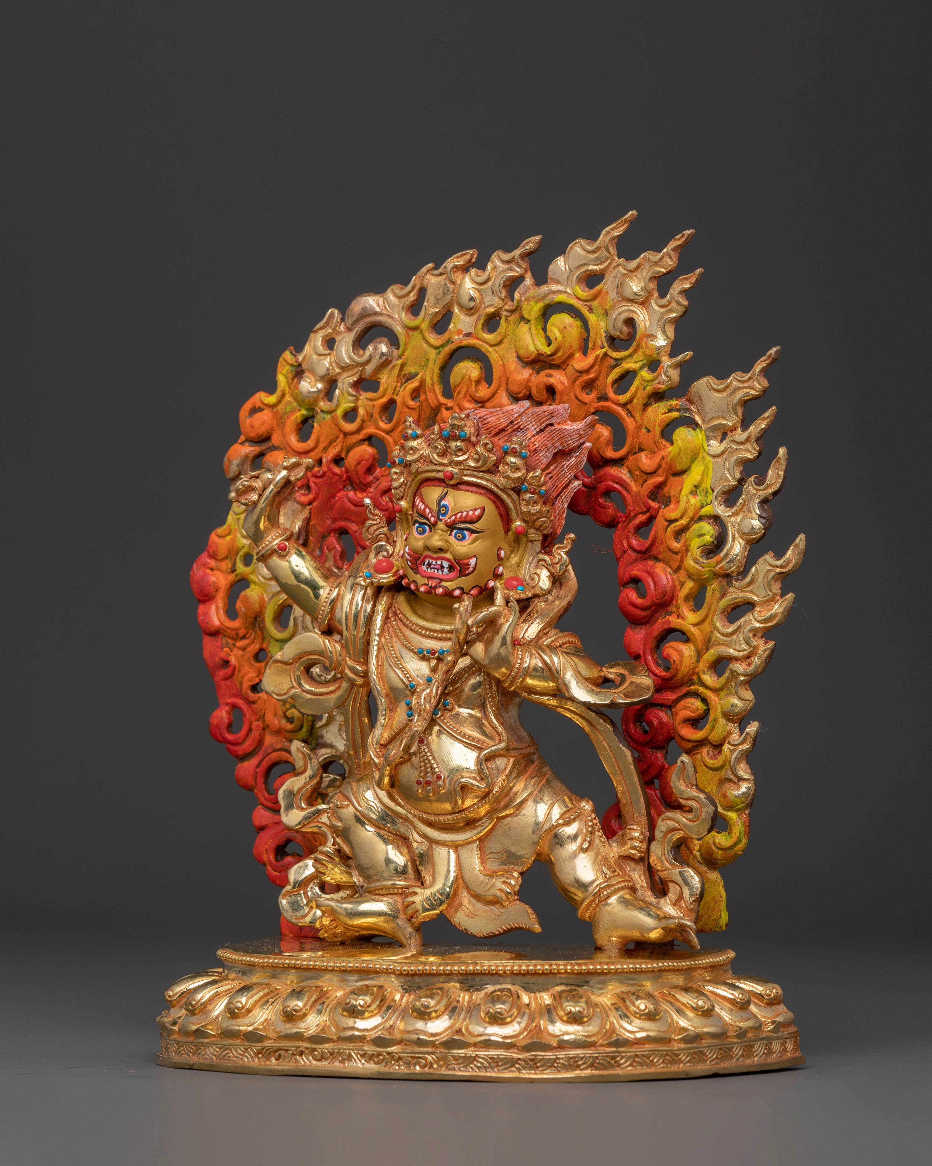 Handcrafted Vajrapani Traditional Statue for Rituals
