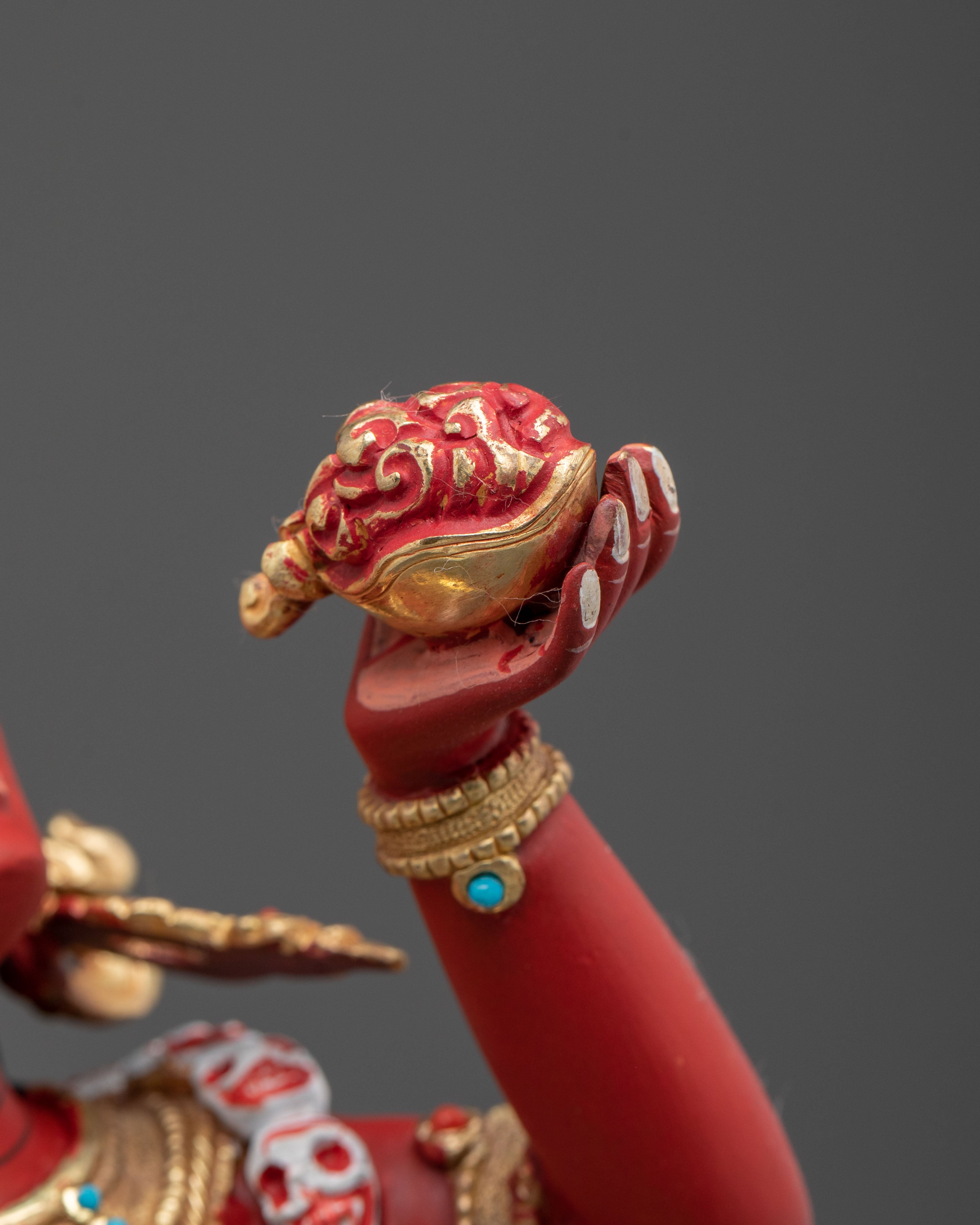 Tibetan Dakini Vajrayogini Spiritual Figurine | Sacred Protector of Vajrayana Buddhism