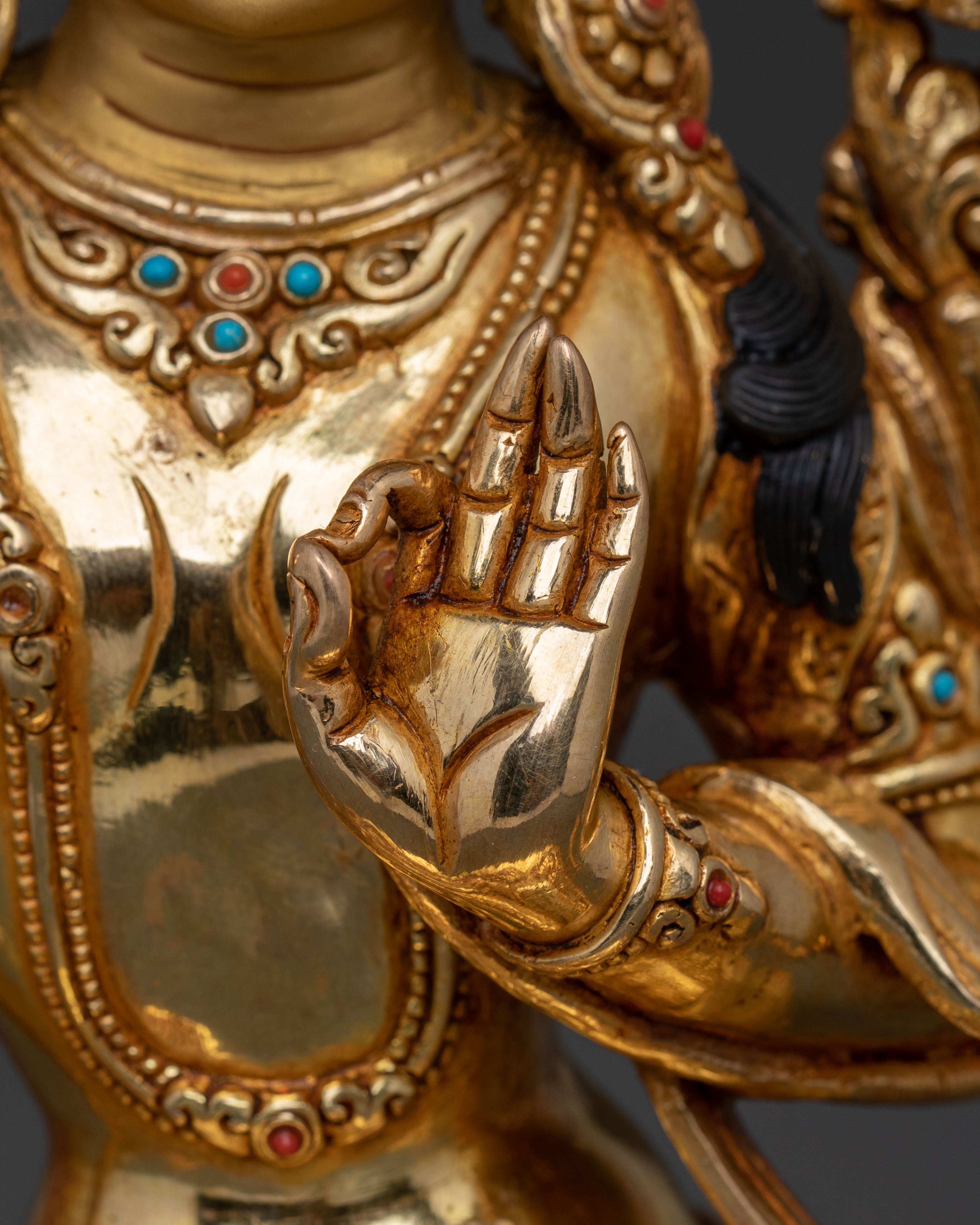 Manjushri Sacred Statue | Wisdom Bodhisattva