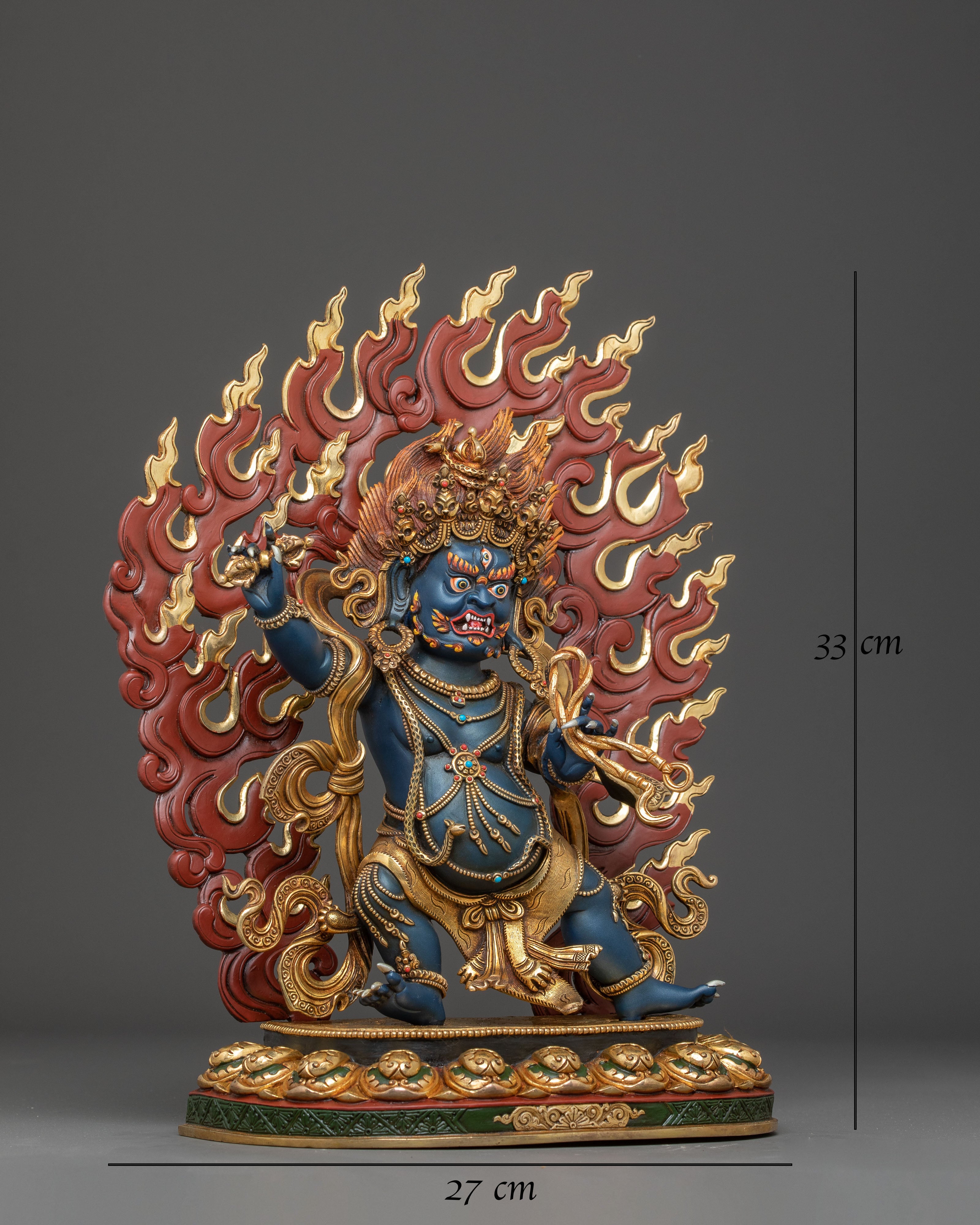 Handmade Vajrapani Statue: The Protector of Dharma