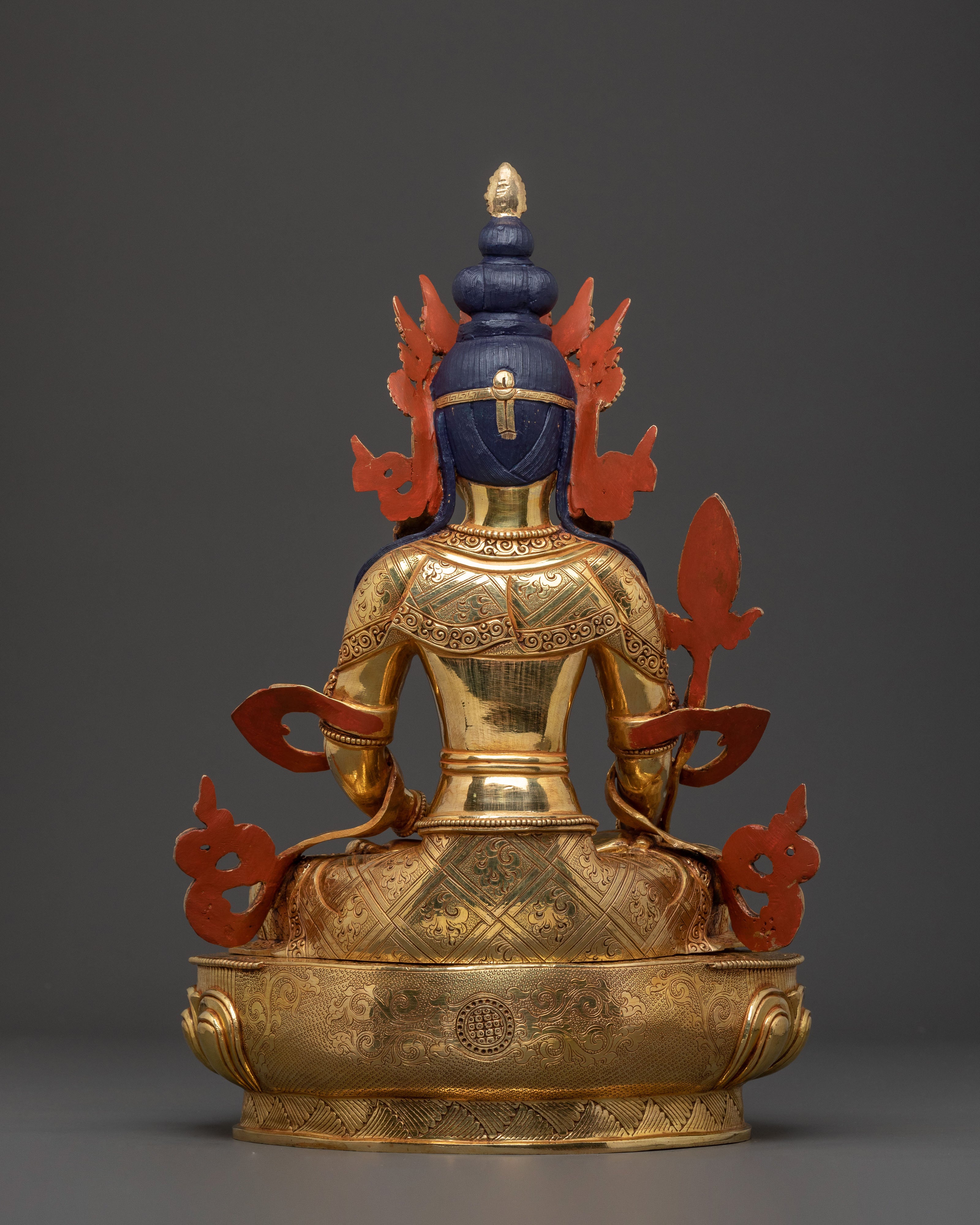 Handcrafted Kshitigarbha Statue | Made in Nepal