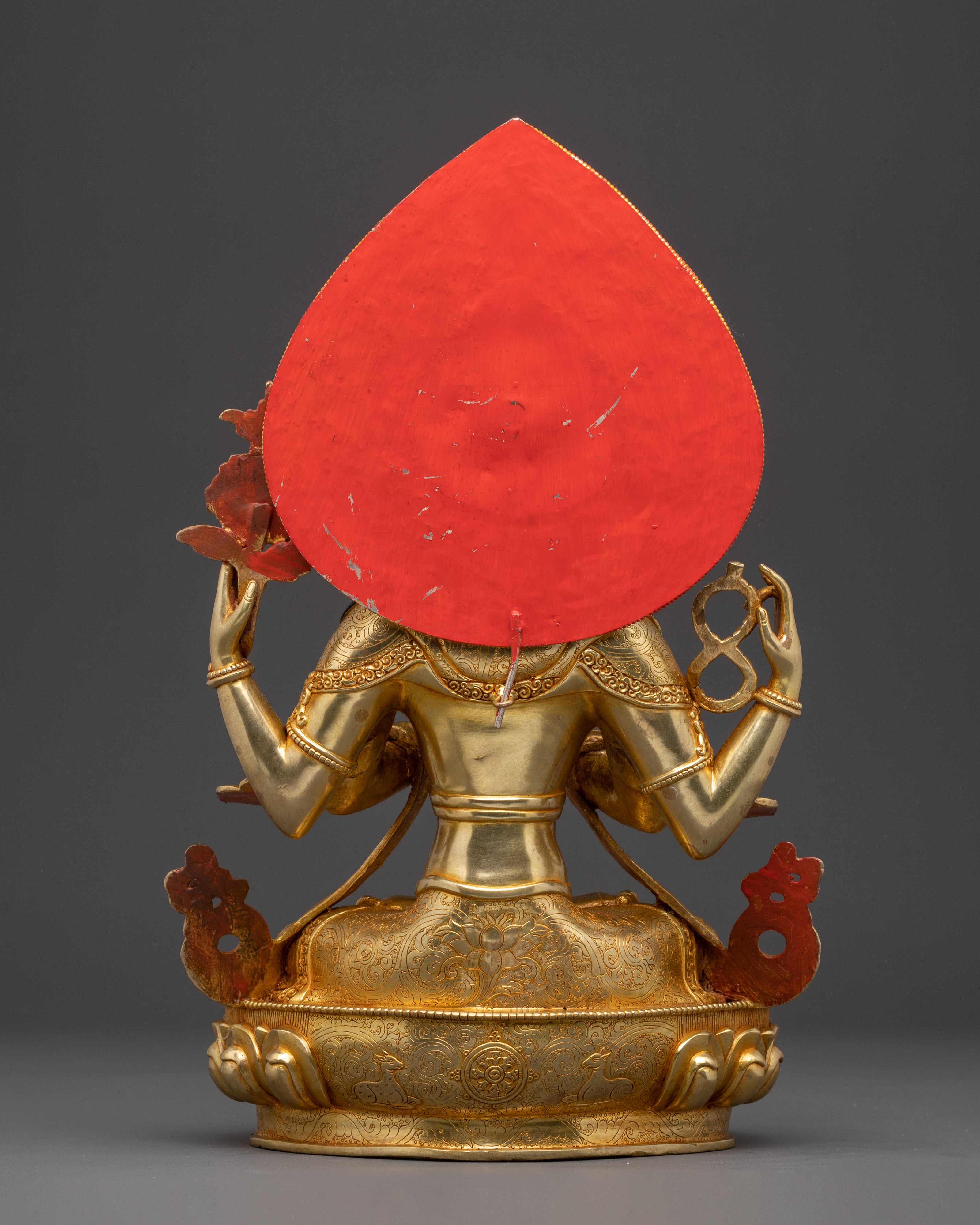 Radiant Statue of Bodhisattva Chenrezig | Protector of All Beings