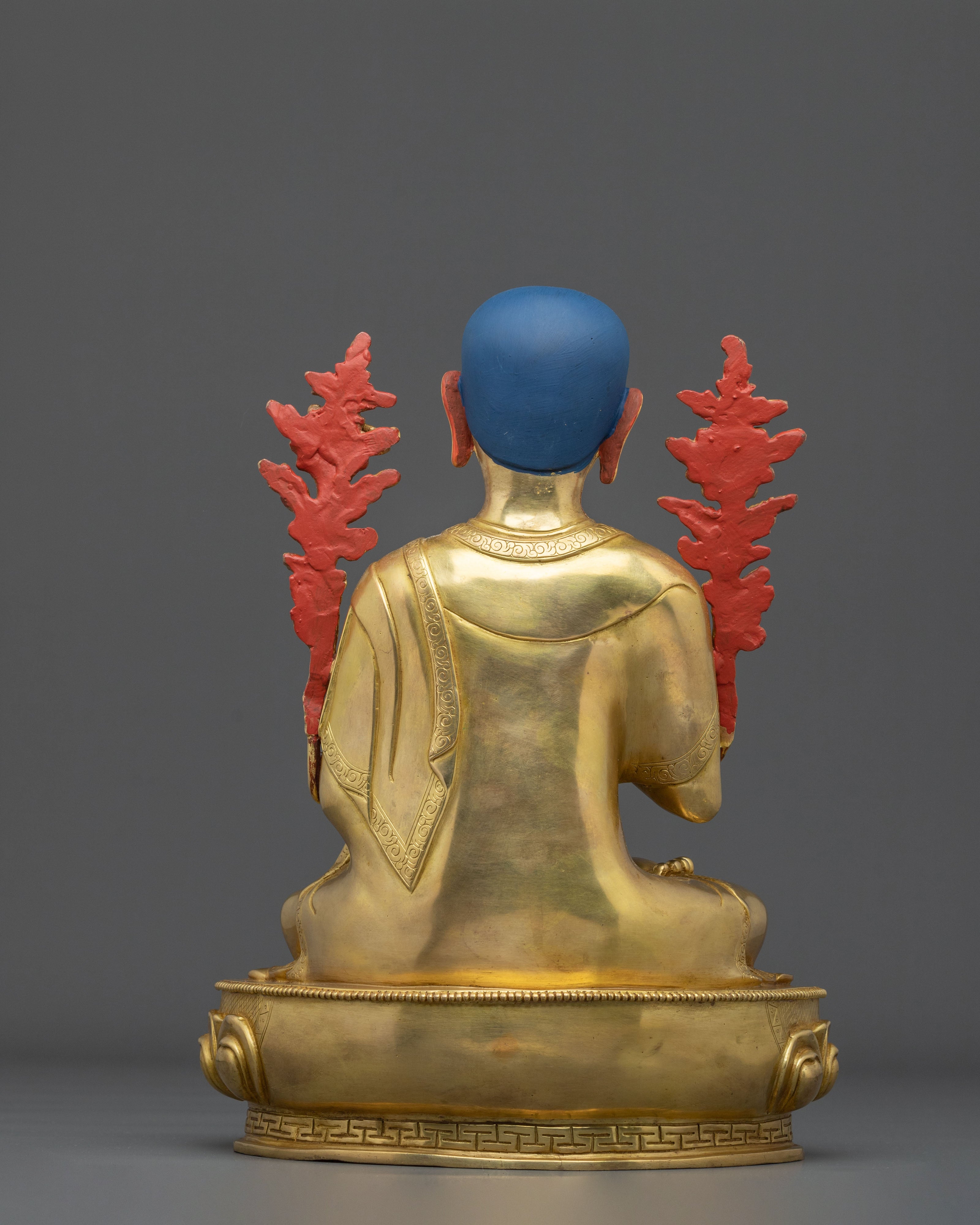 Tsongkhapa with Disciples Statue: Founder of the Gelug Tradition