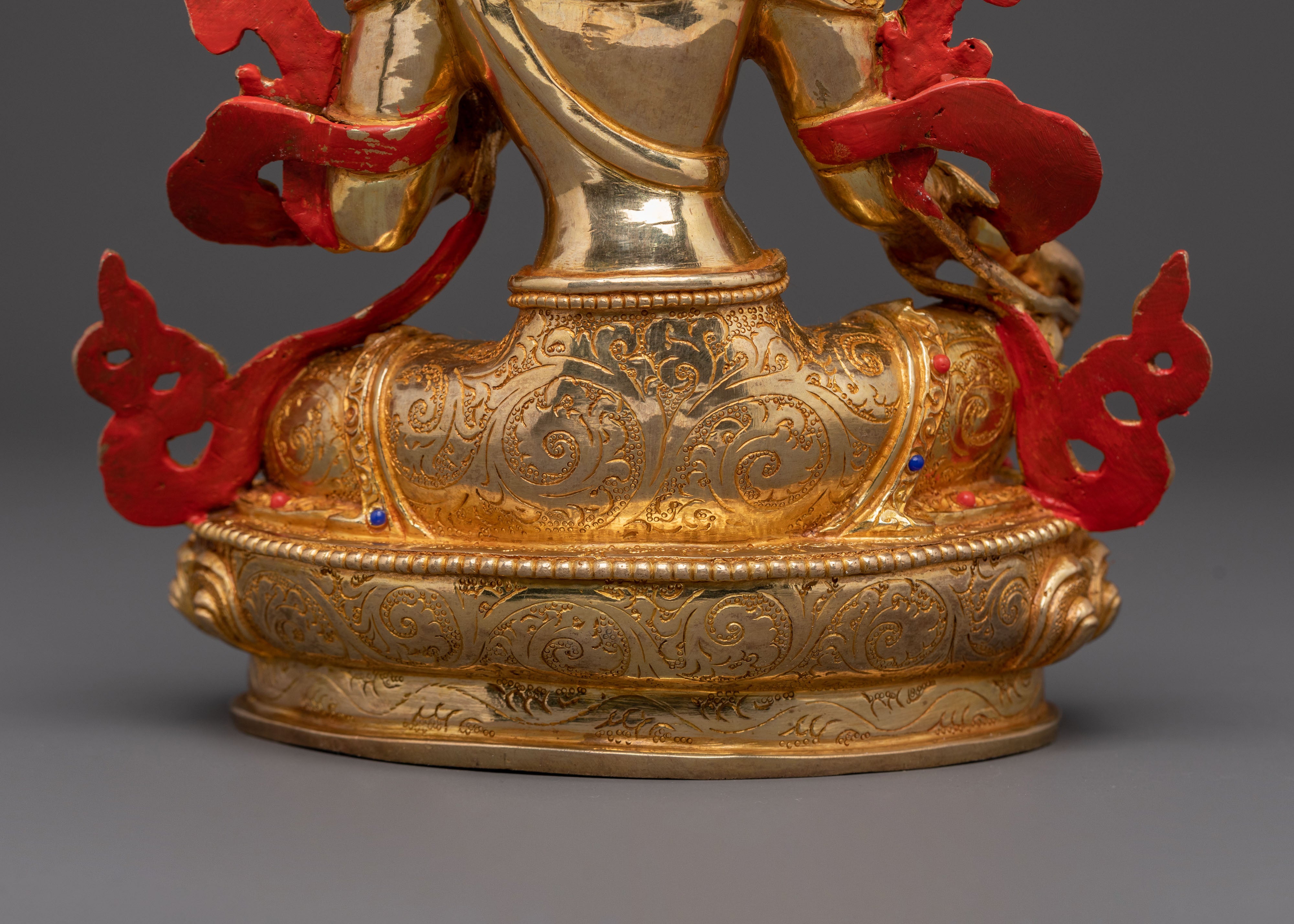 Sacred Green Tara Statue | Mother Figure