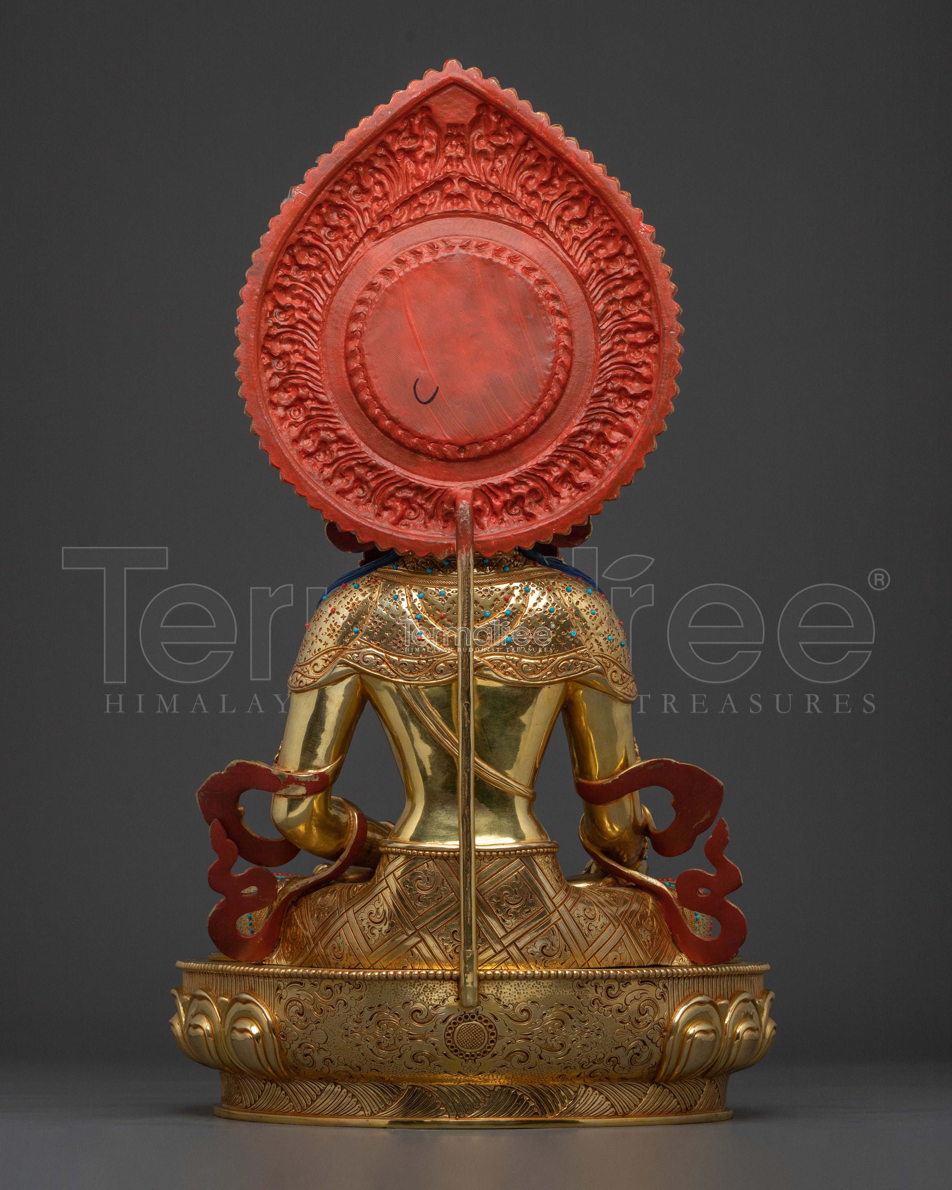Kshitigarbha Sculpture | Tibetan Bodhisattva Figurine