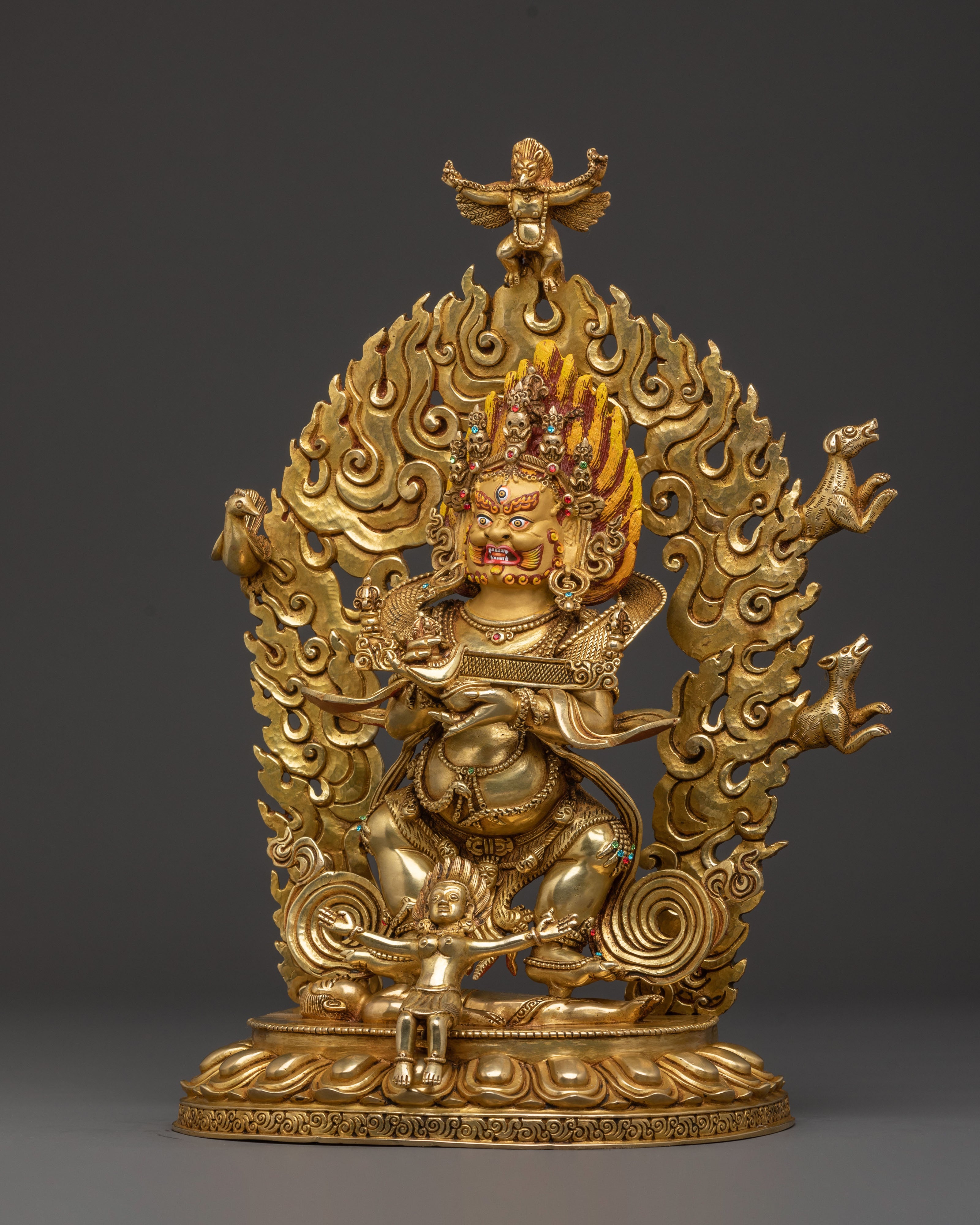 Shakya Mahakala Statue | Spiritual Home Decor
