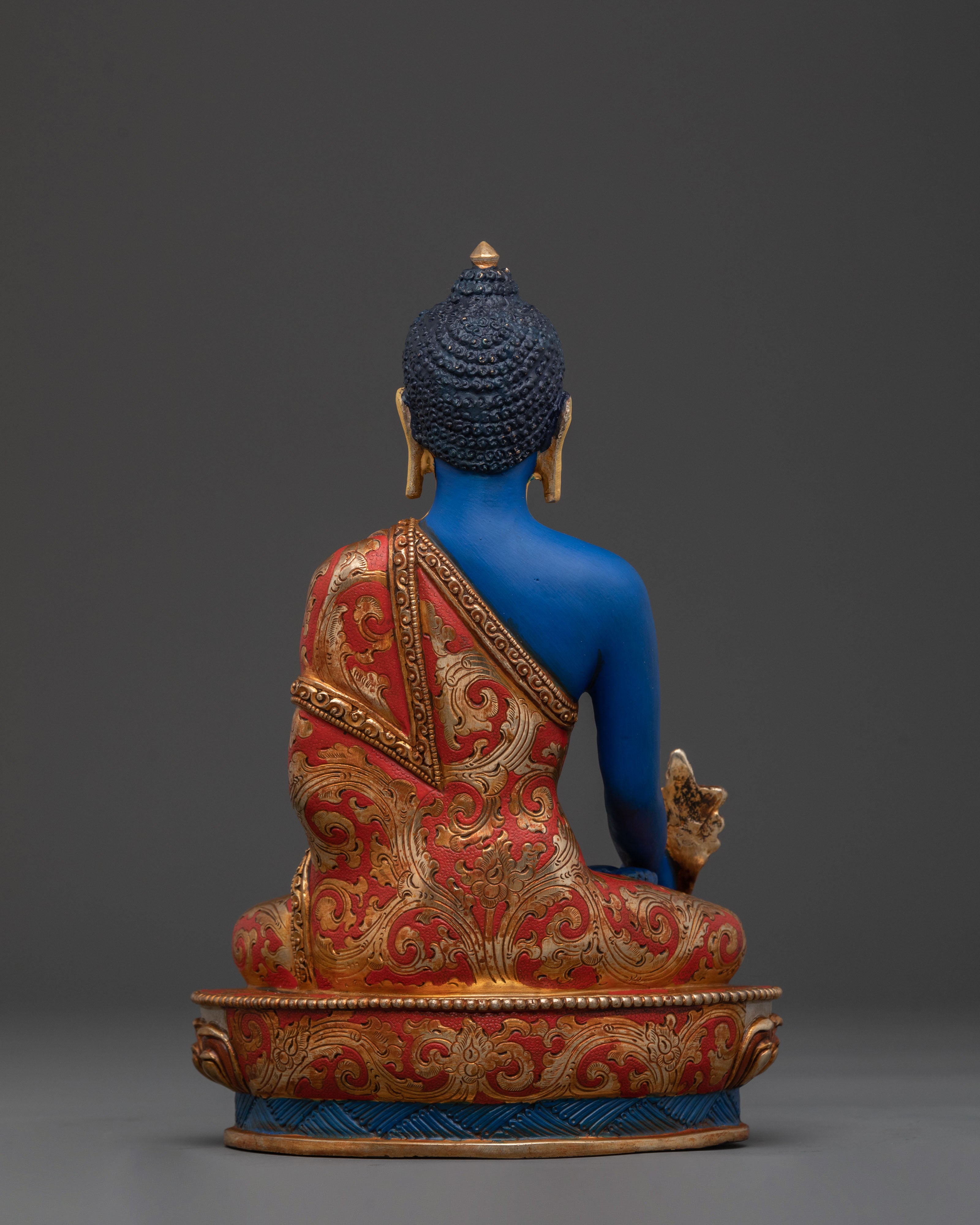 Three Buddhas Statue Set | 24K Gold Gilded Figurines
