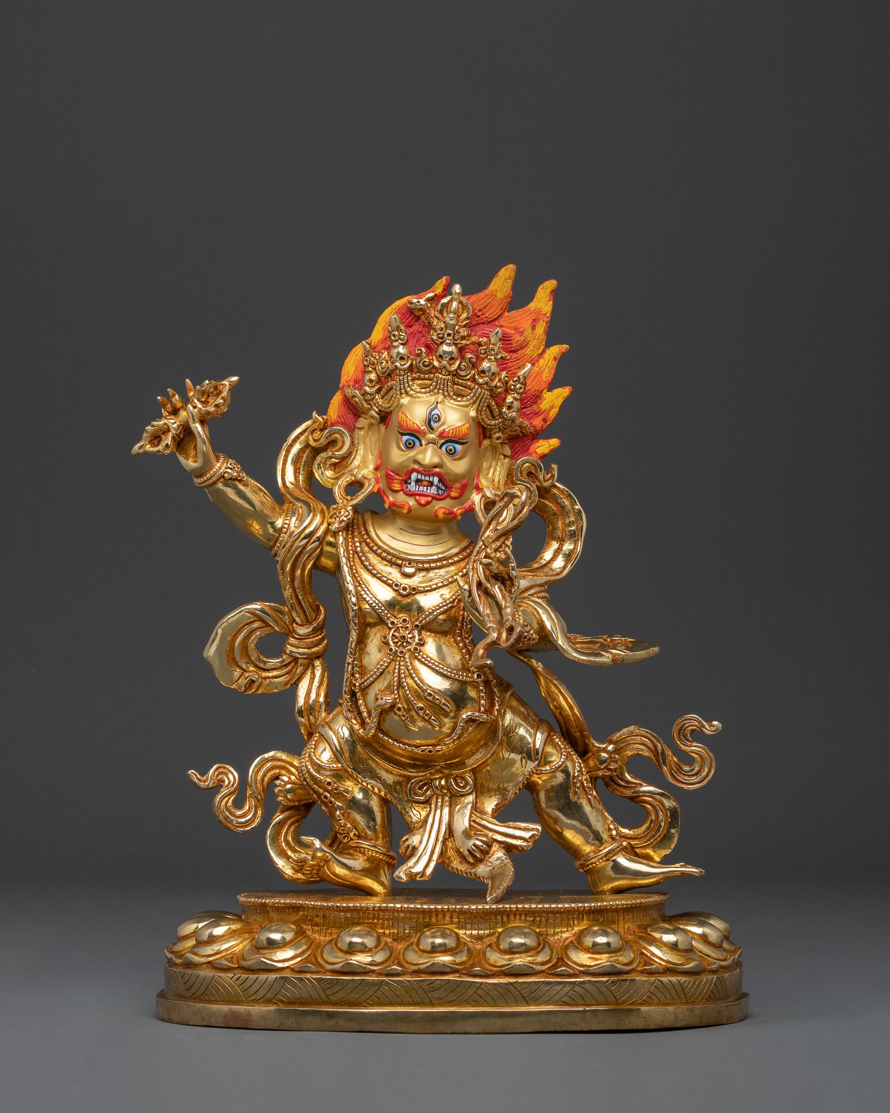 Fierce Protector Vajrapani Figurine | Meditation Decor