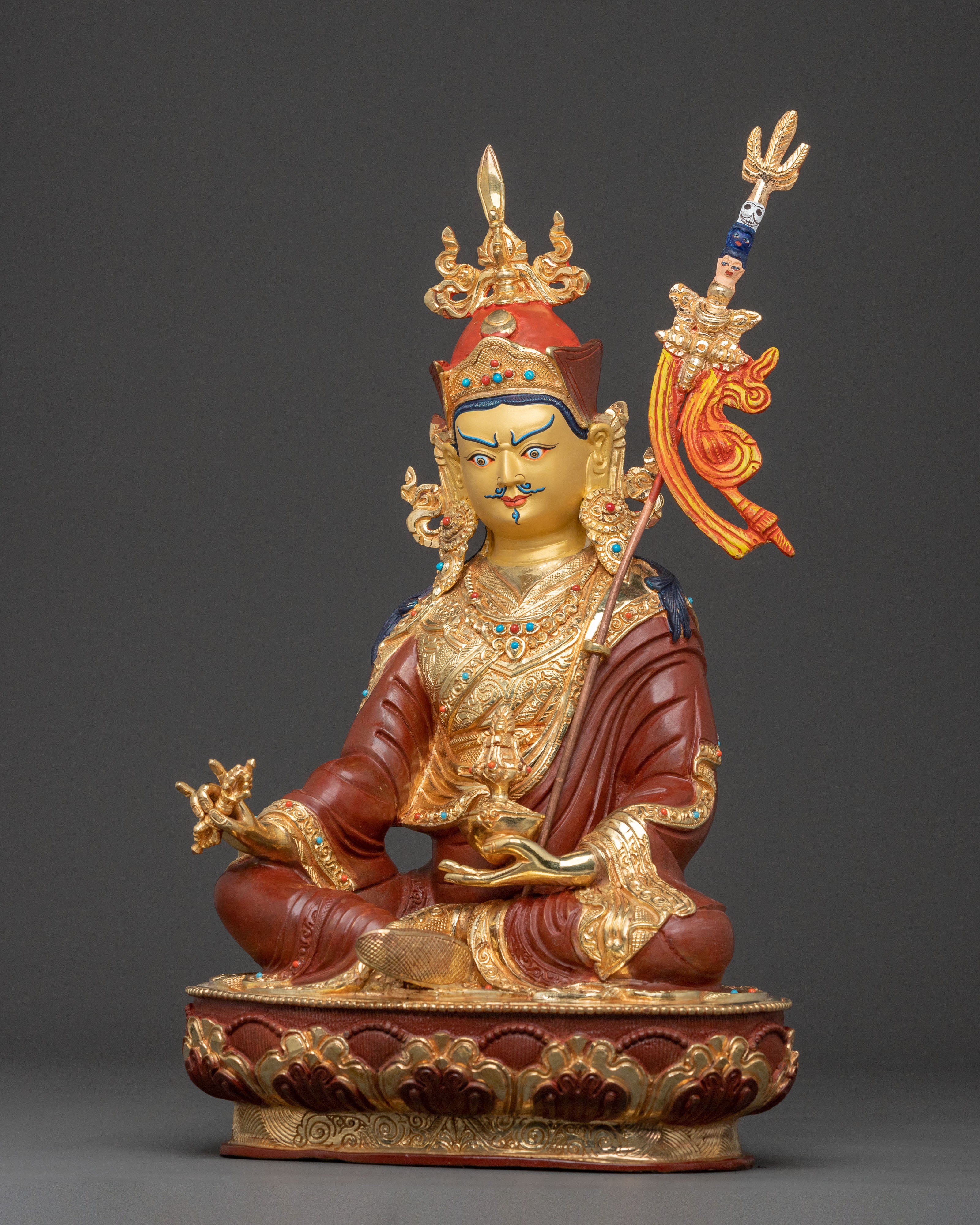The Teacher of the Dharma Guru Rinpoche Statue