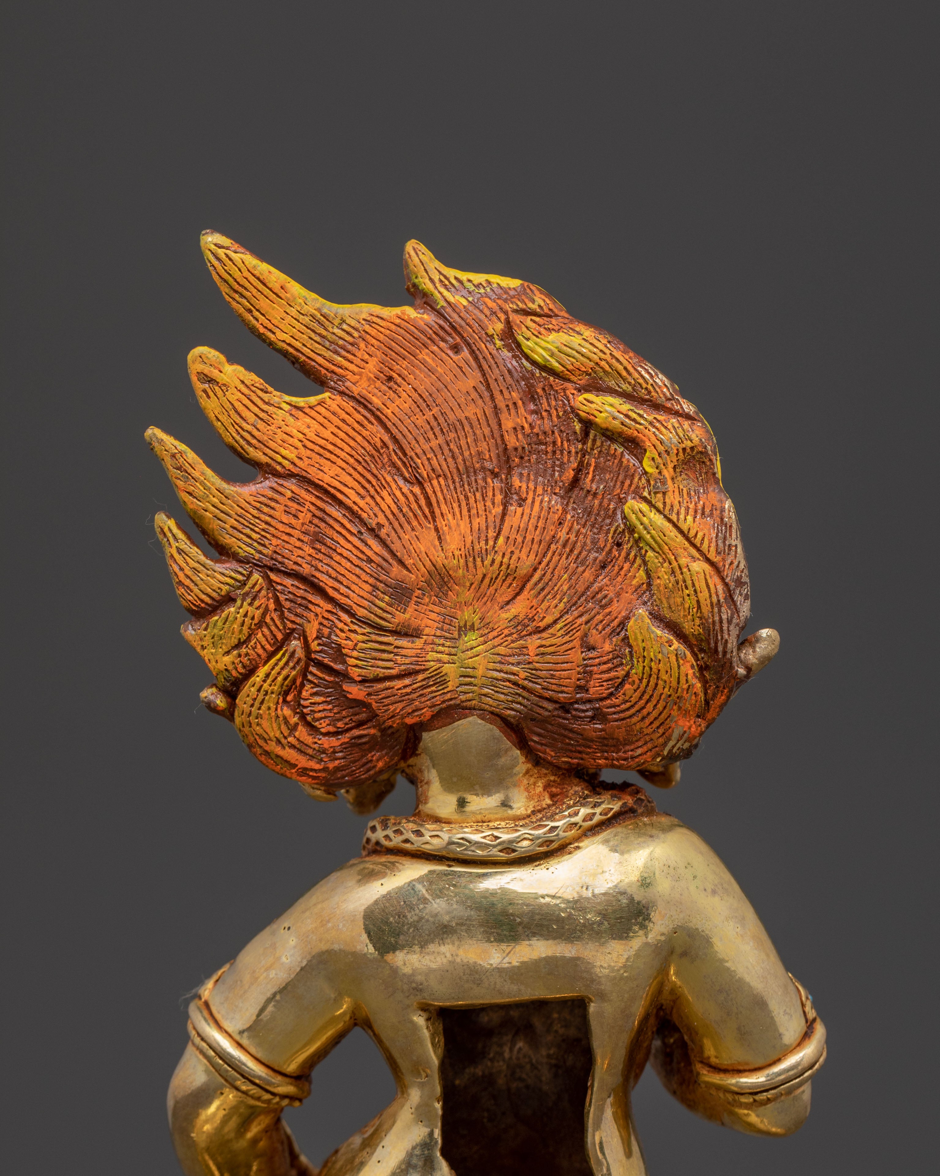 Black Dzambhala Guardian Statue | Spiritual Decor