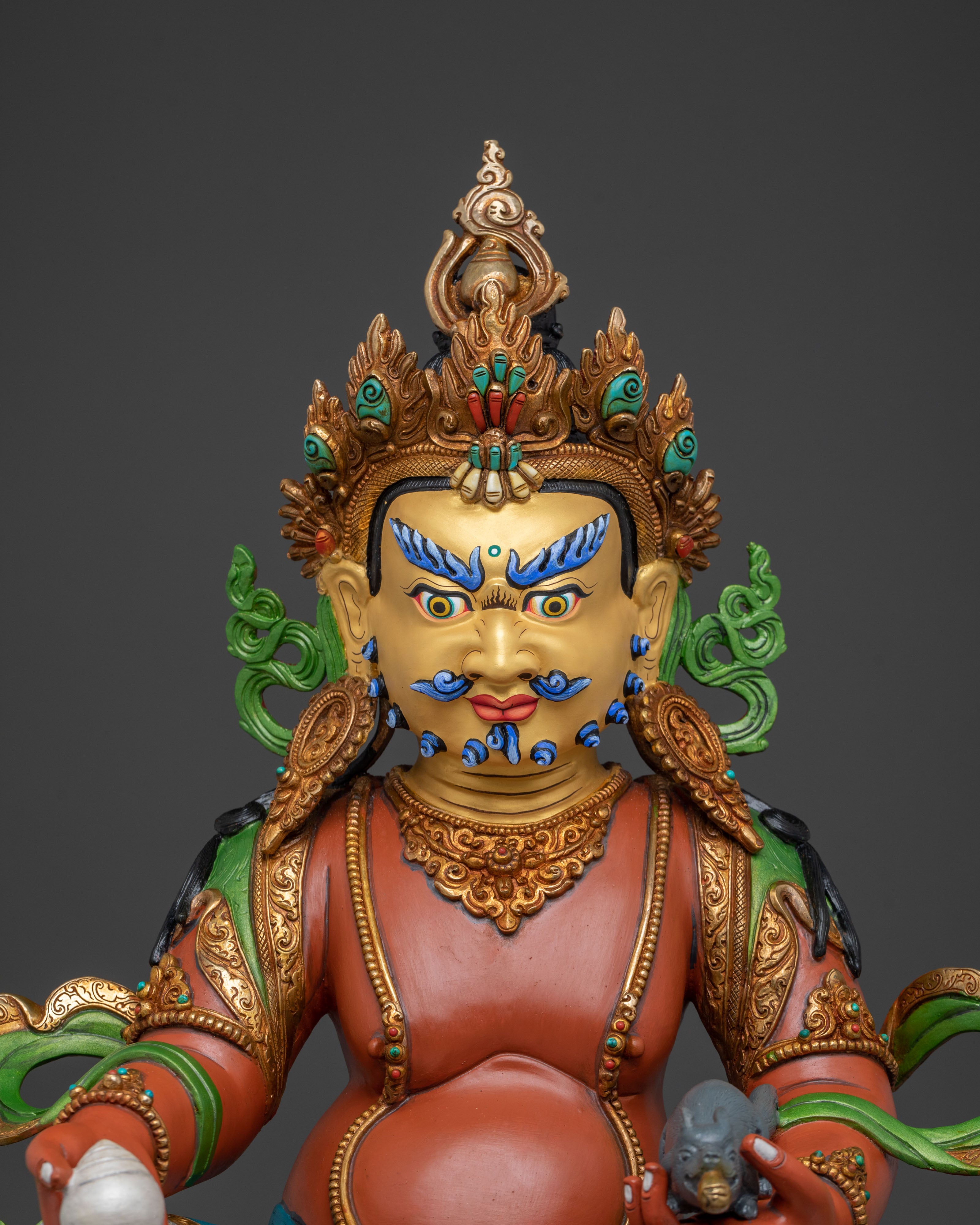 Handmade Dzambhala Statue | Sacred Figurine
