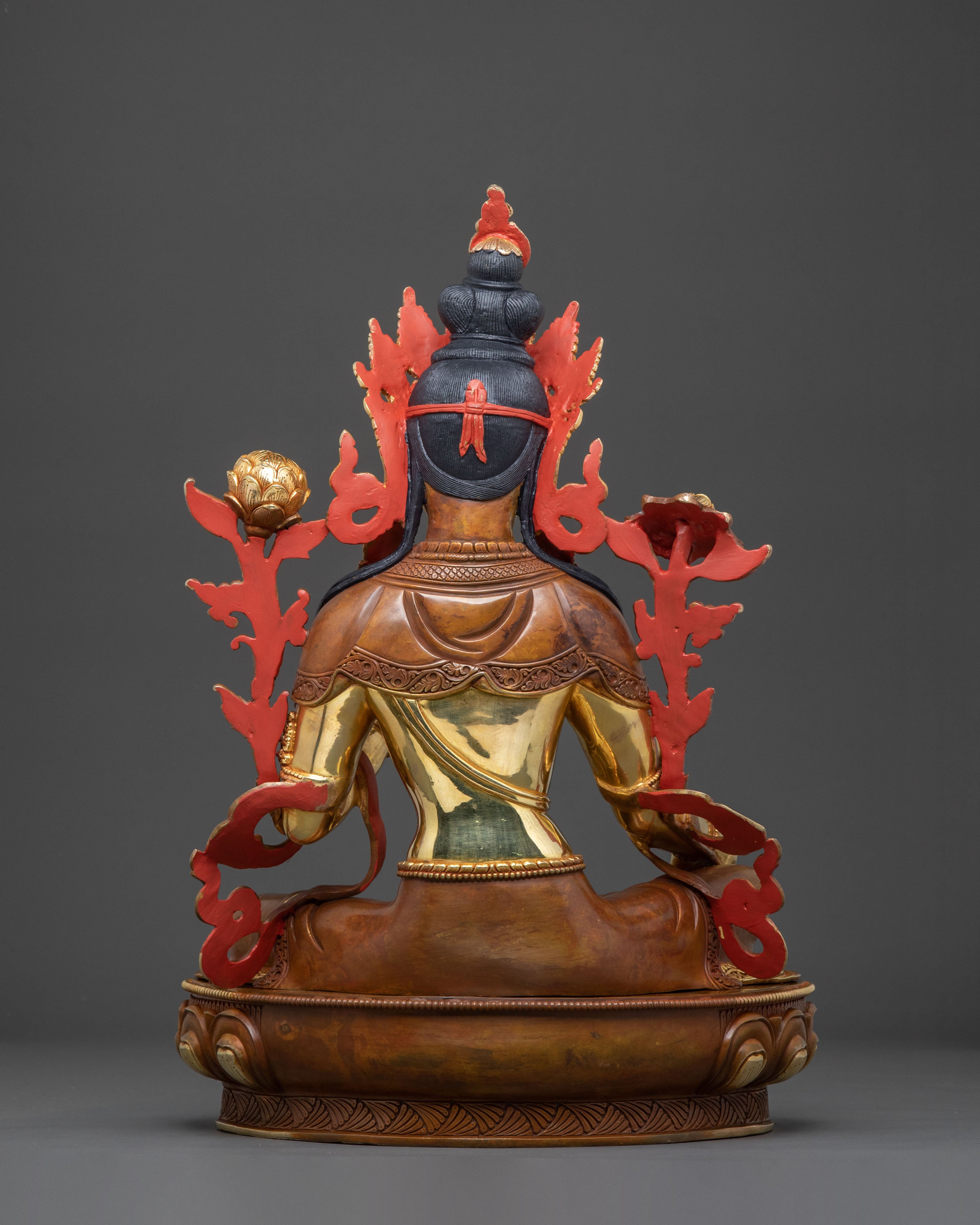 Green Tara Blessing Statue | Prosperity Figure