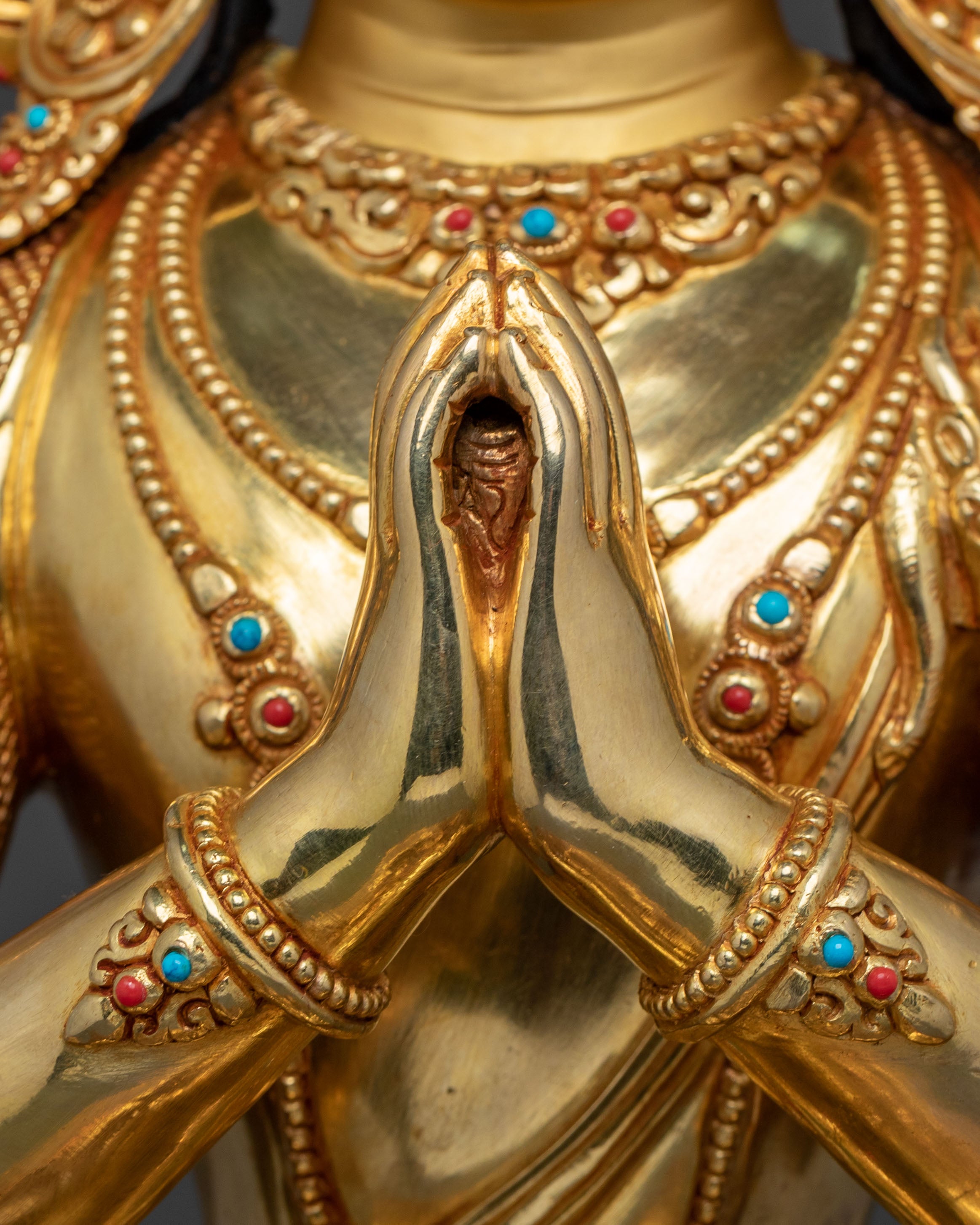 Chenrezig Altar Statue for Rituals | Altar Decor for Spiritual Blessings