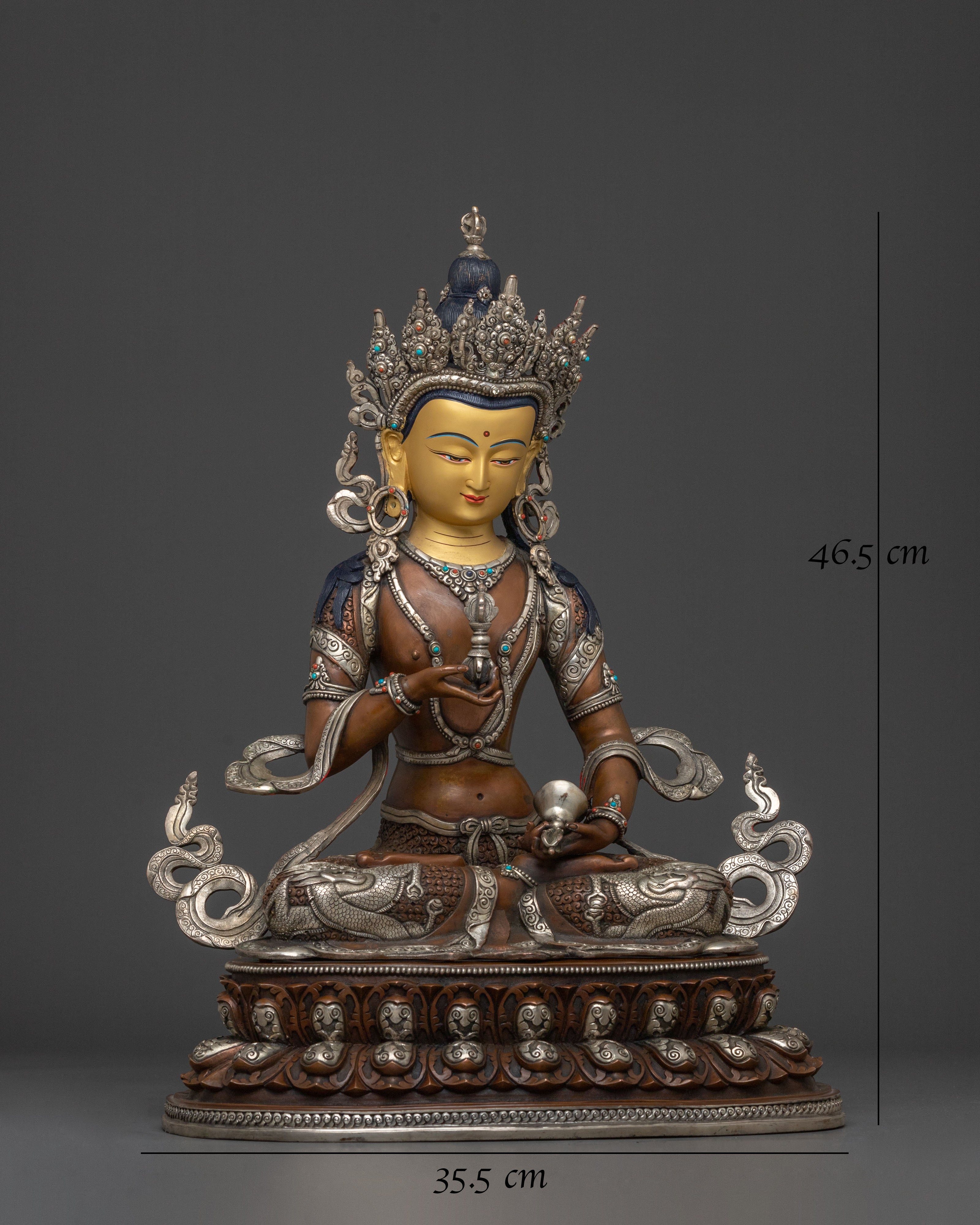 Vajrasattva Spiritual Statue | Meditation Altar Decor
