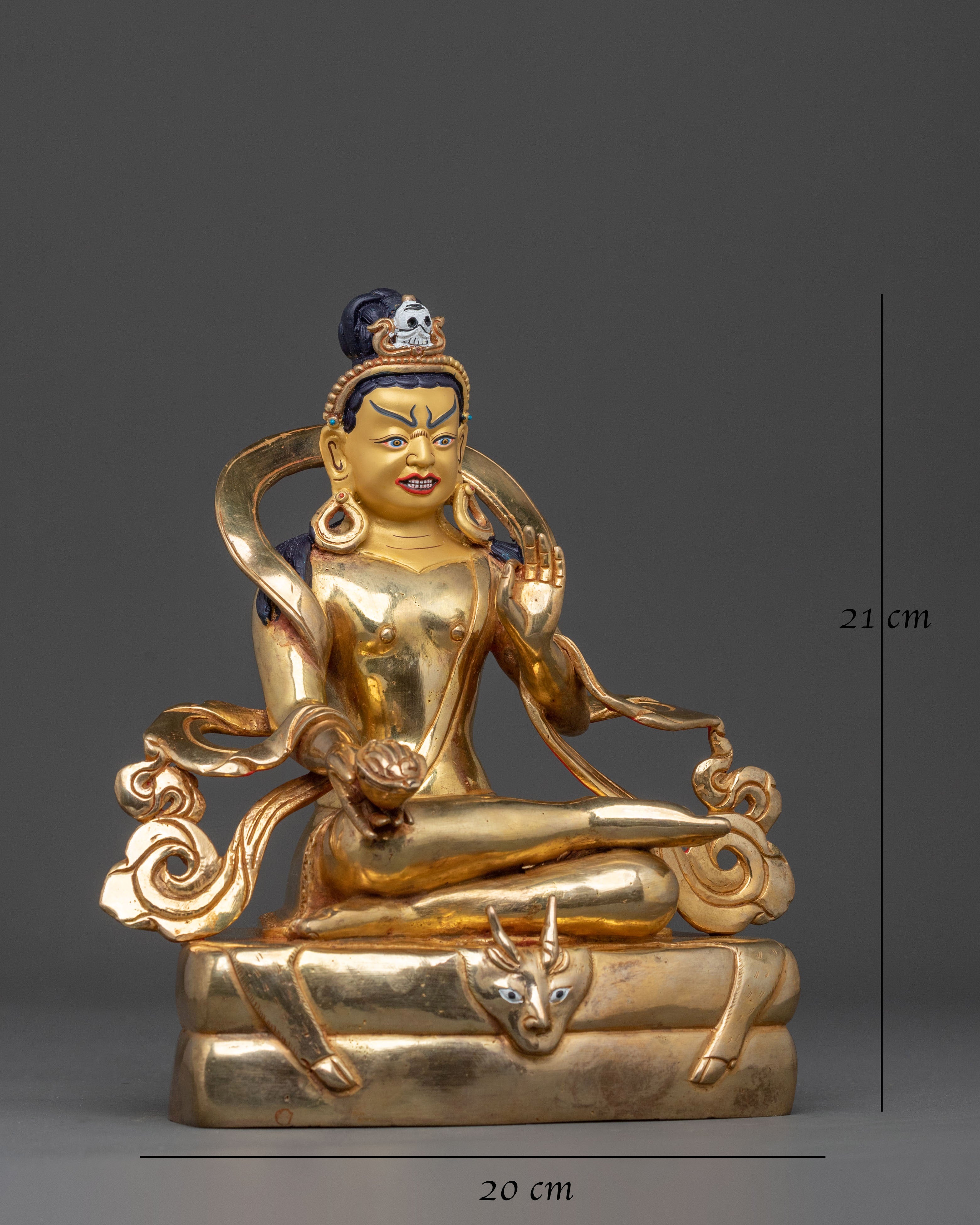 Handmade Naropa and Tilopa Statue Set | Home Decor