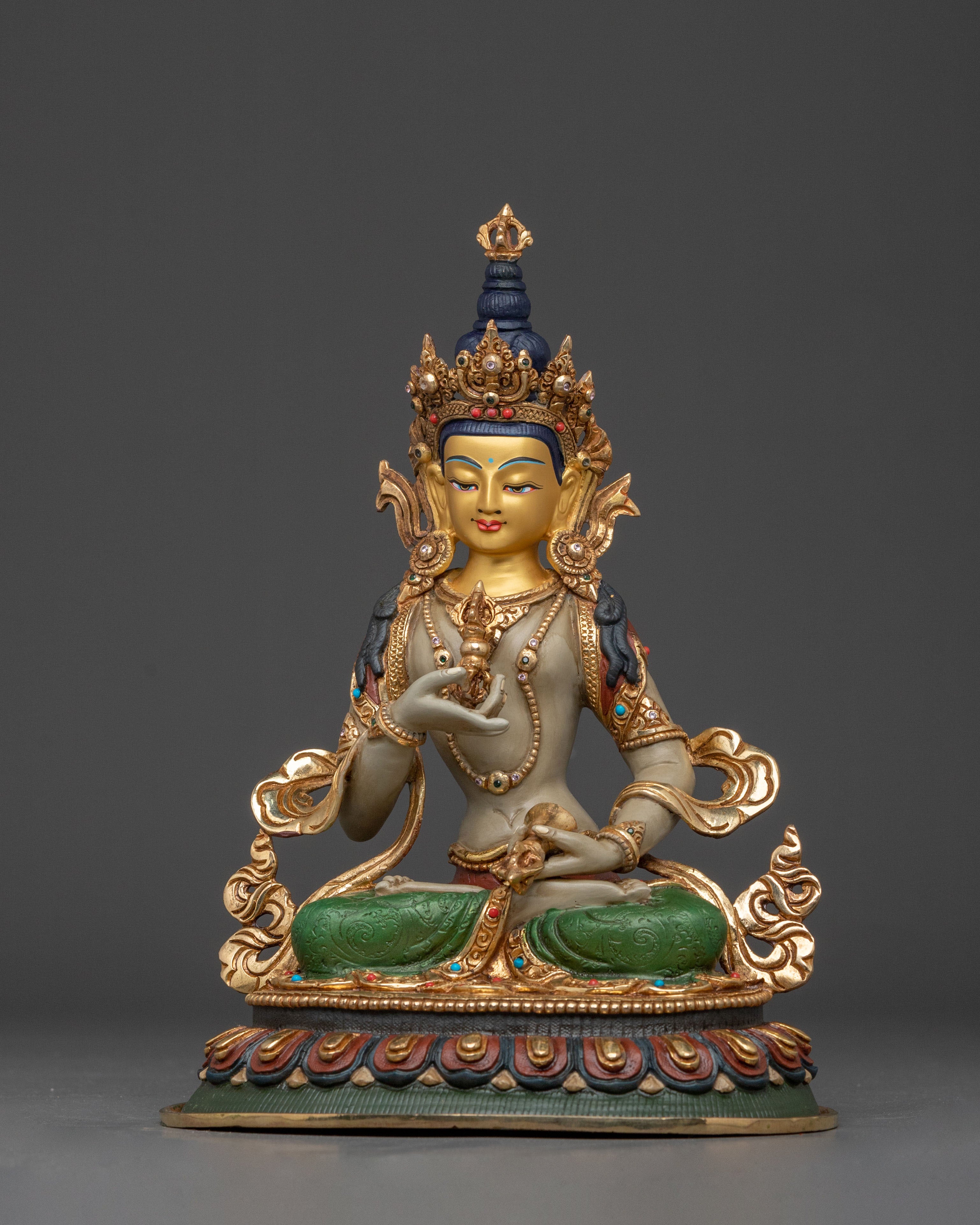 Handmade Vajrasattva Figurine | Purification Deity