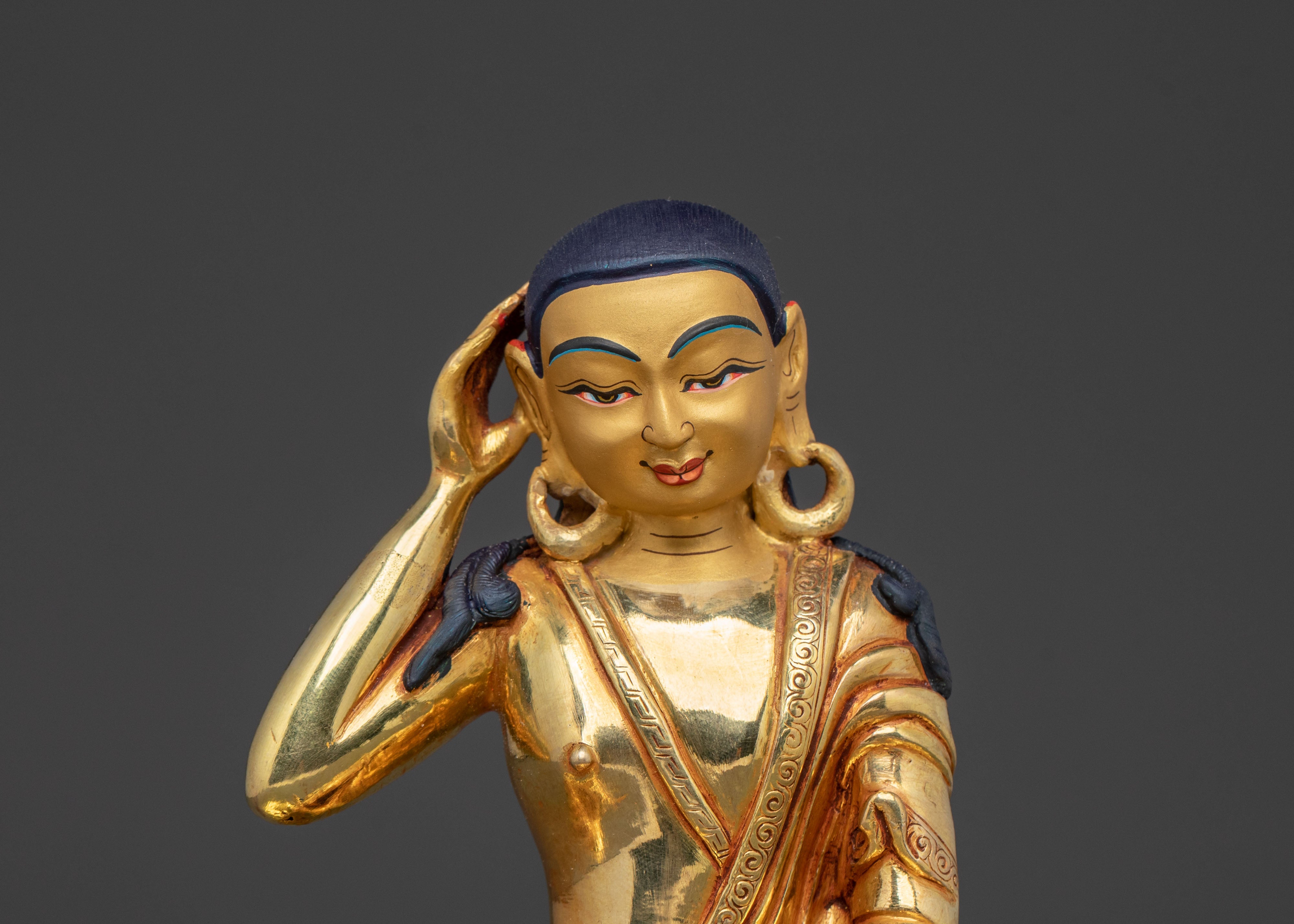 Milarepa Divine Statue | Tibetan Shrine Decor