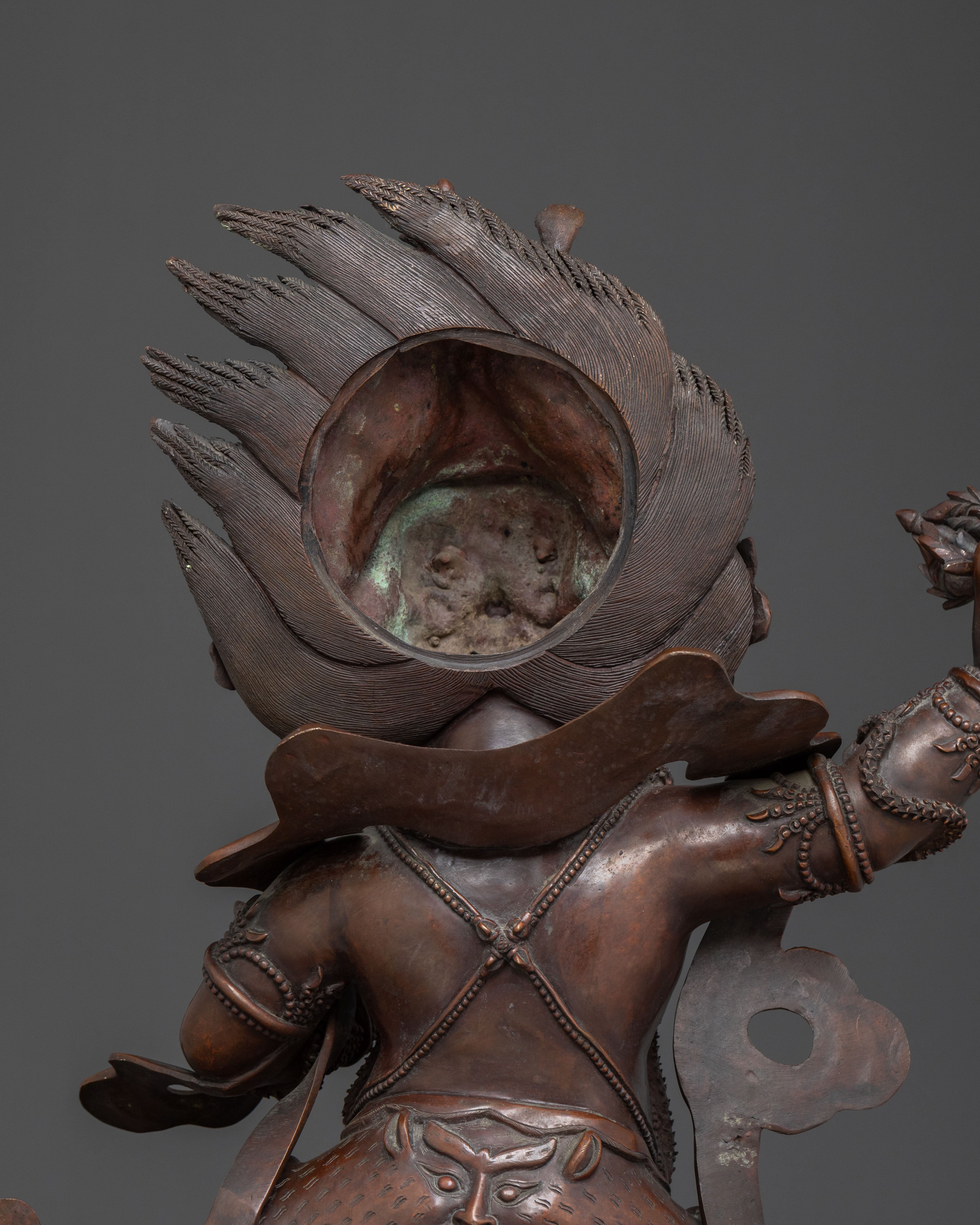 Vajrapani Protector Deity Statue | Bodhisattva of Power and Spiritual Strength