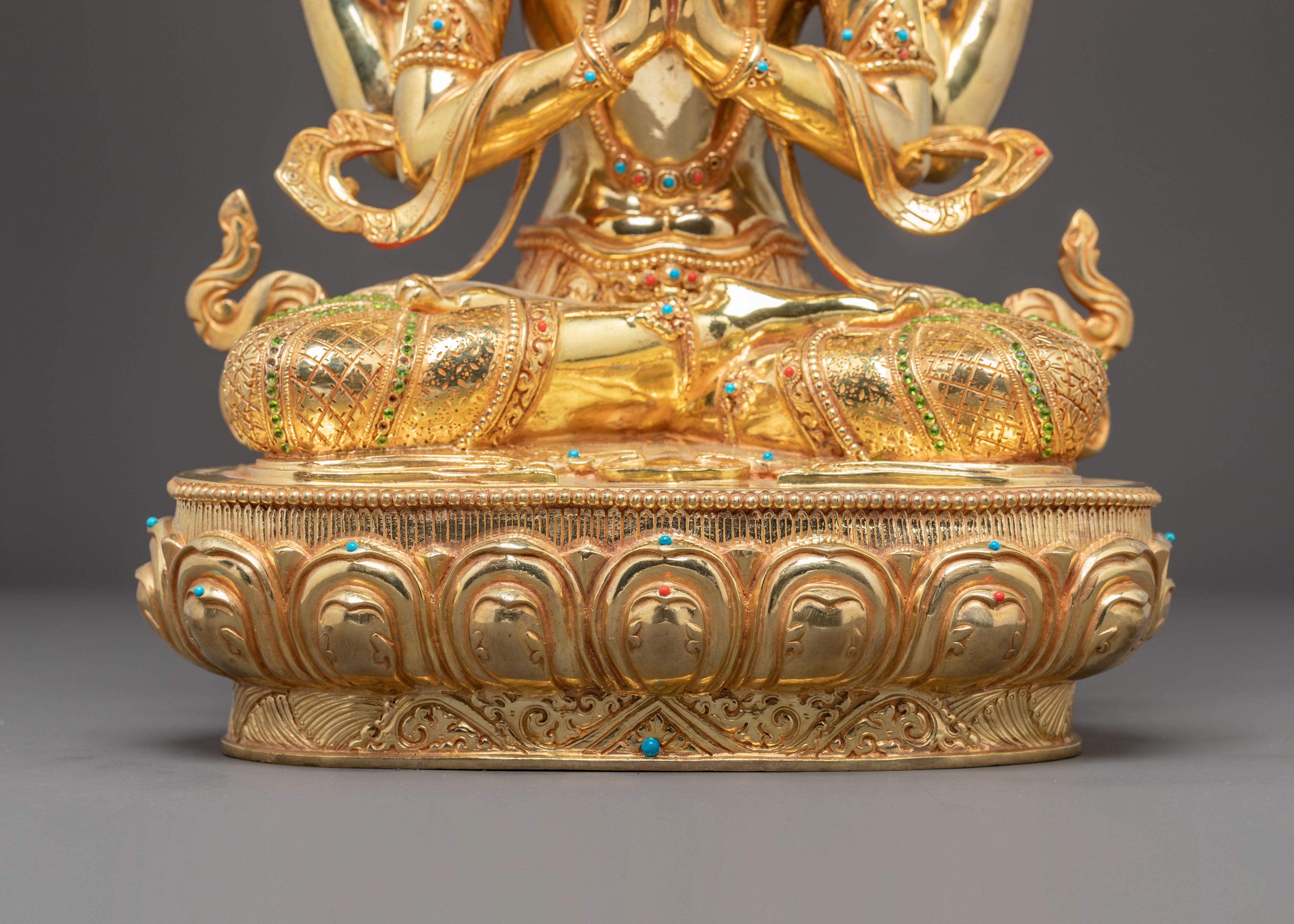Handcrafted Chenrezig Statue: Infinite Compassion of All Buddhas