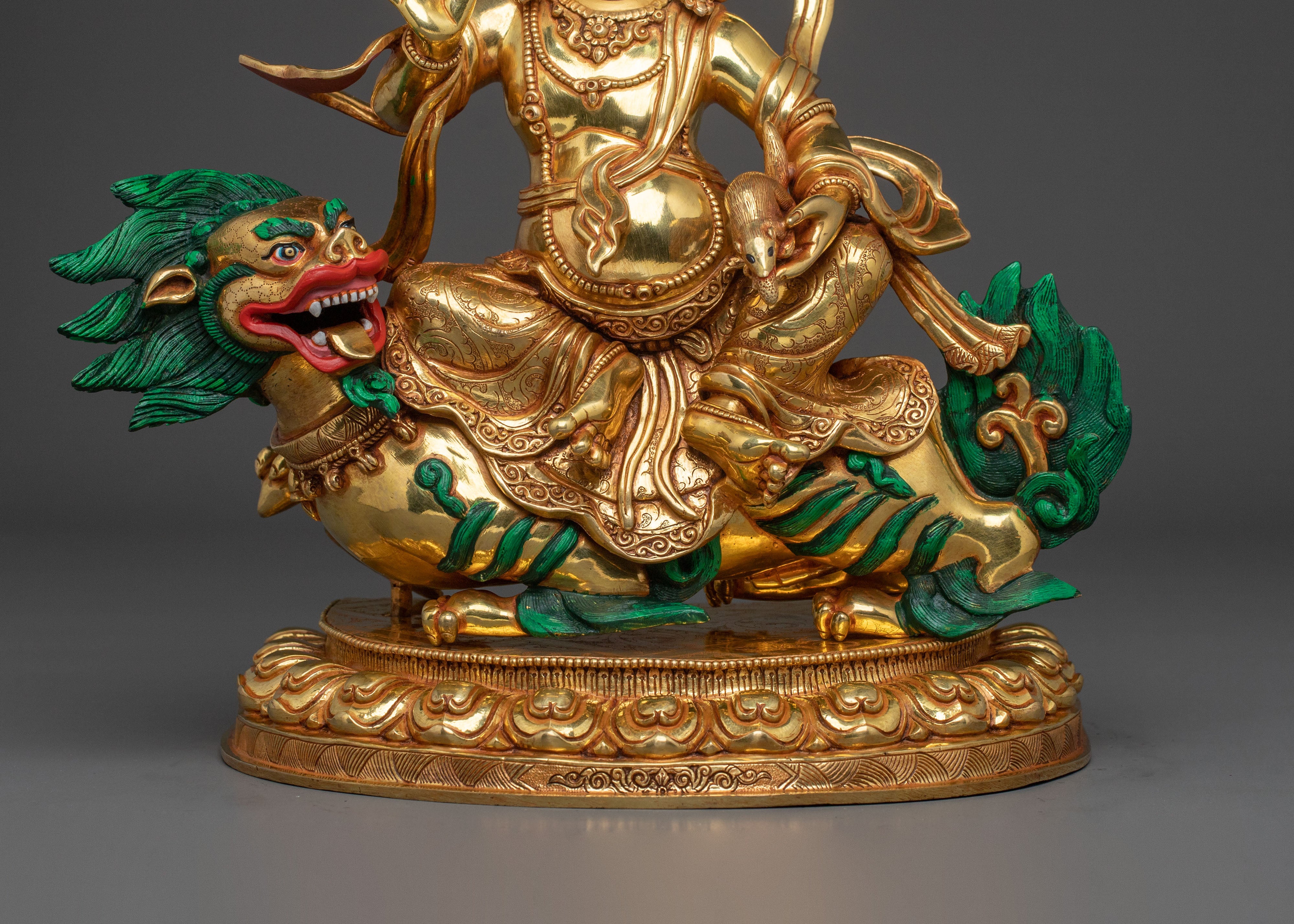 Namtoshe Statue | Tibetan Wealth Deity