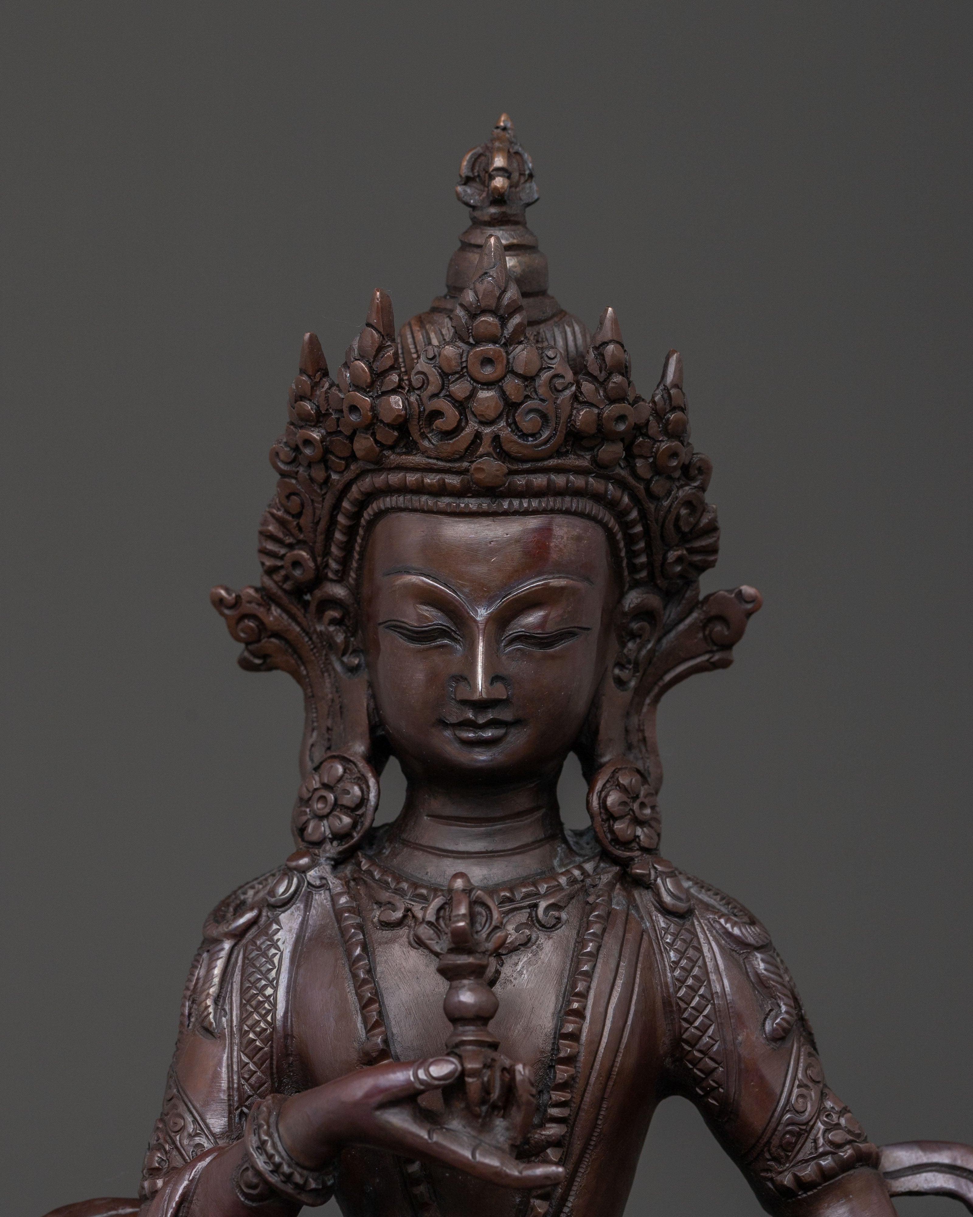 Vajrasattva Statue: Purification Buddhist Deity