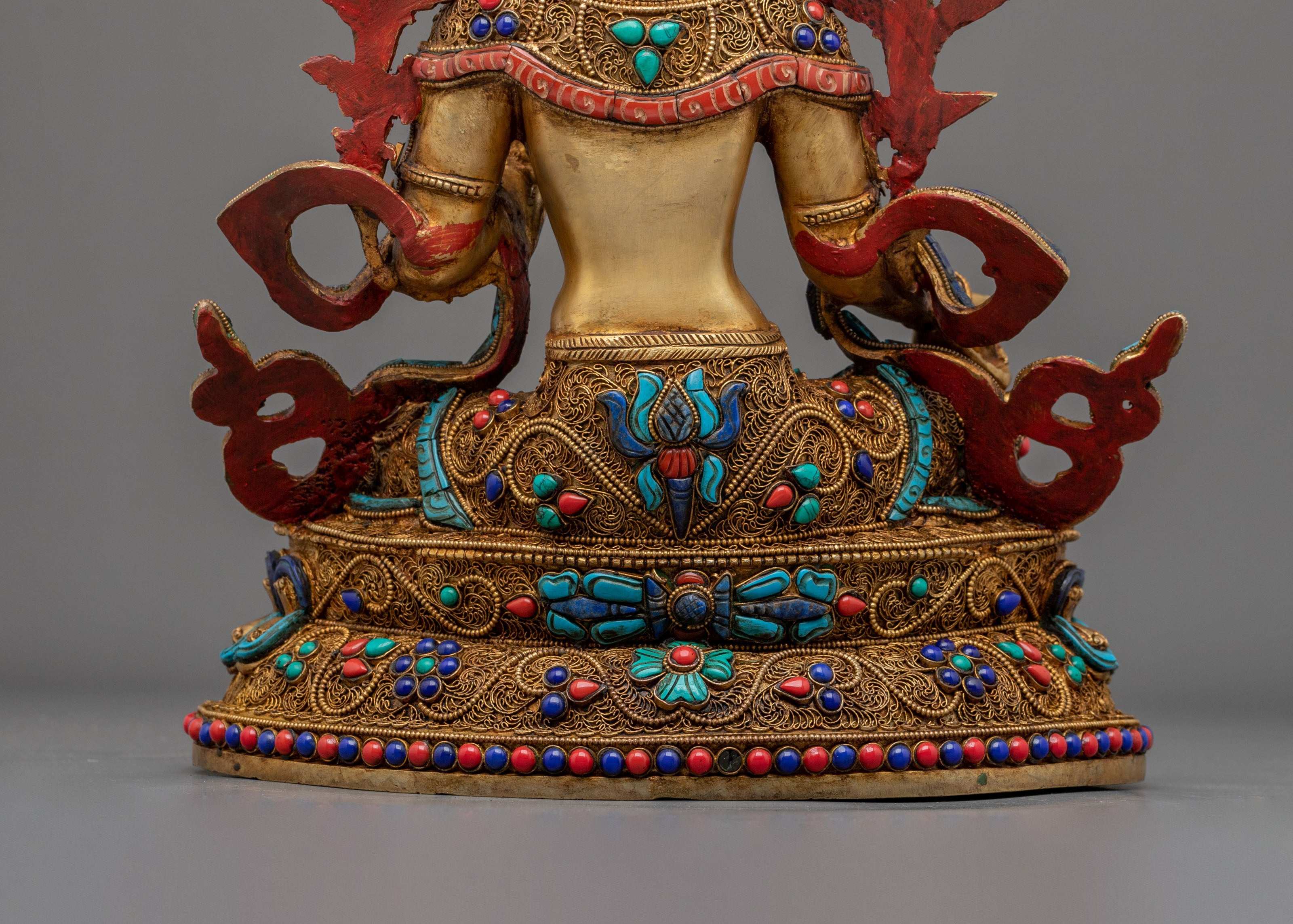 Green Tara Liberating Statue | Handcrafted Serenity