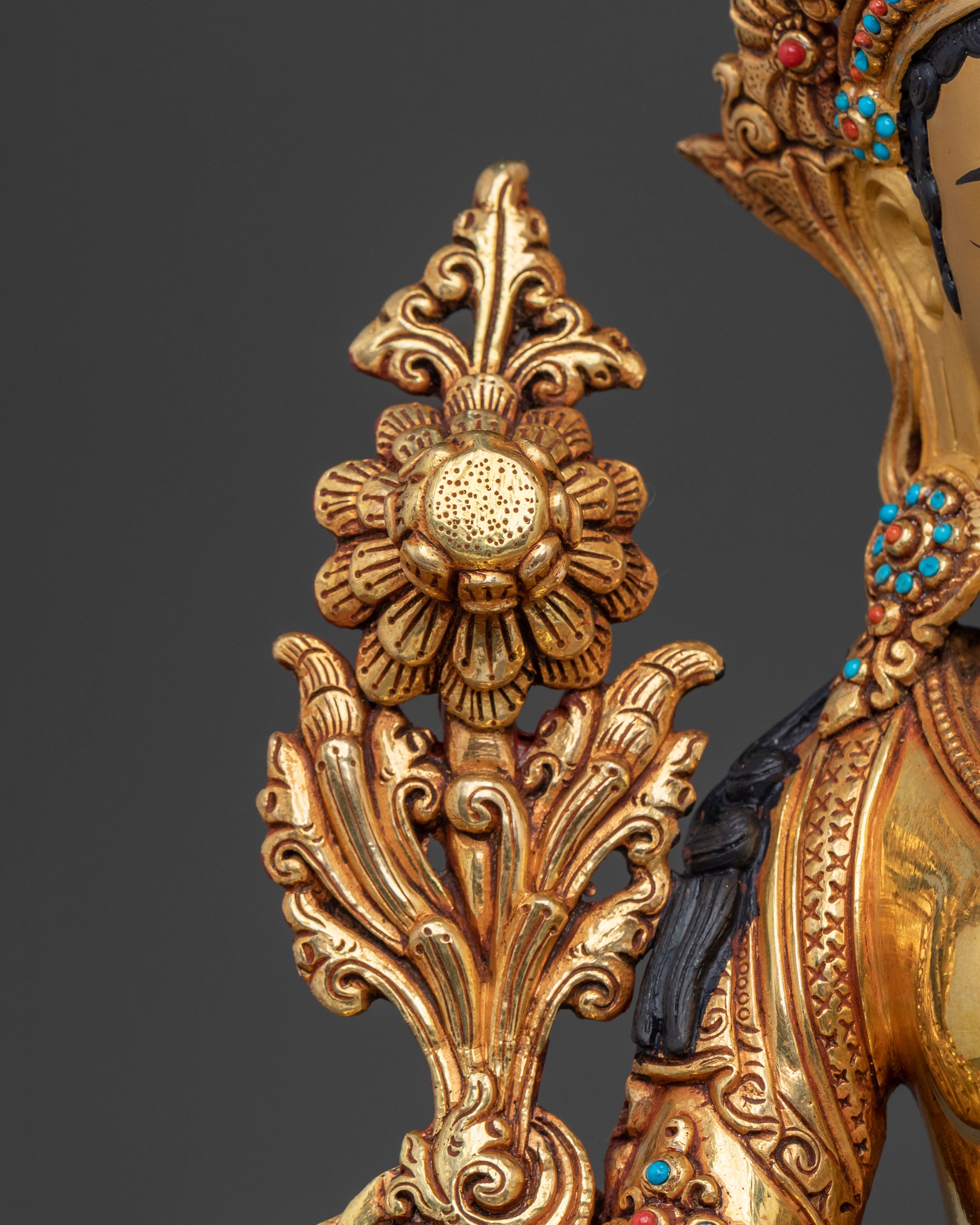 White Tara Buddhist Sculpture | Goddess of Longevity