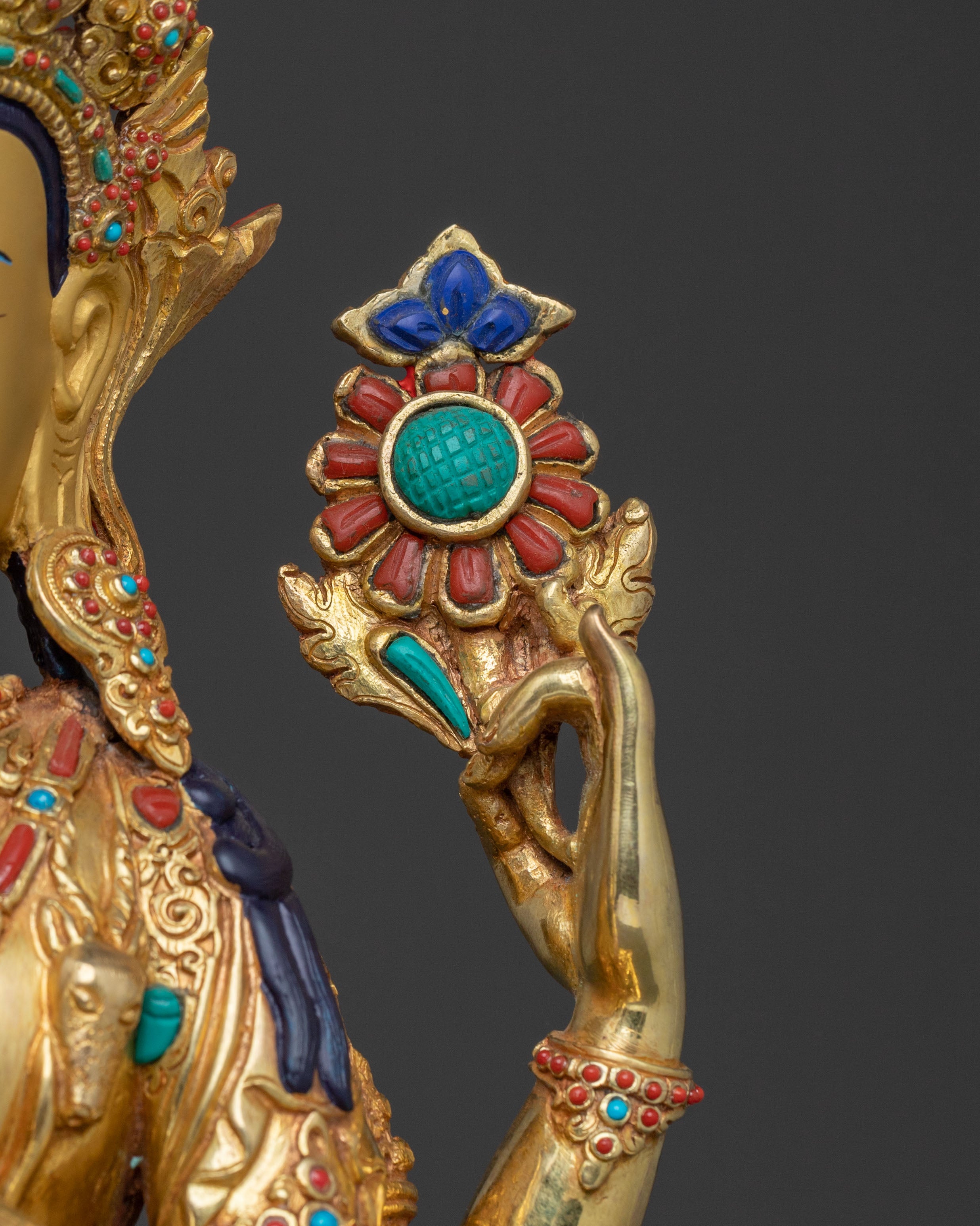 Four-Arms Chenrezig Compassion Statue | Sacred Icon