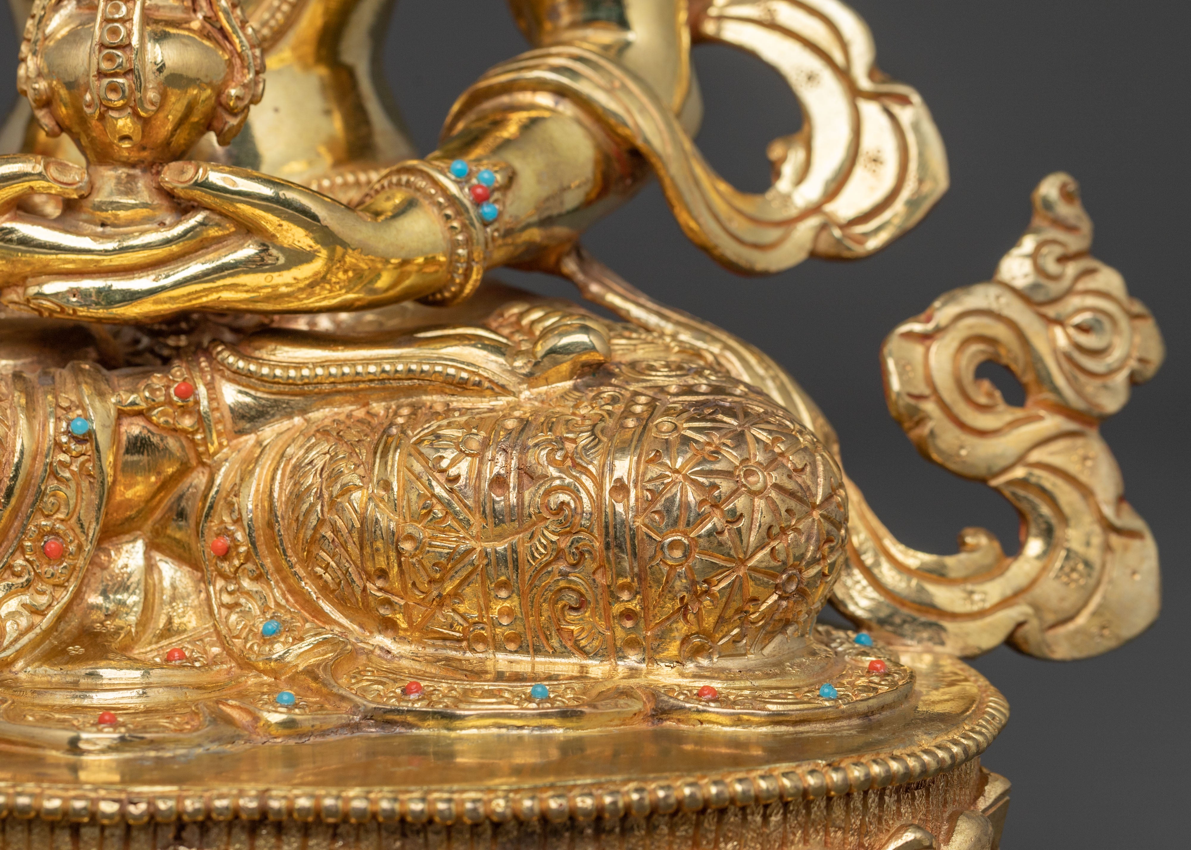 Handcrafted Amitayus Buddha Statue | Longevity Figure