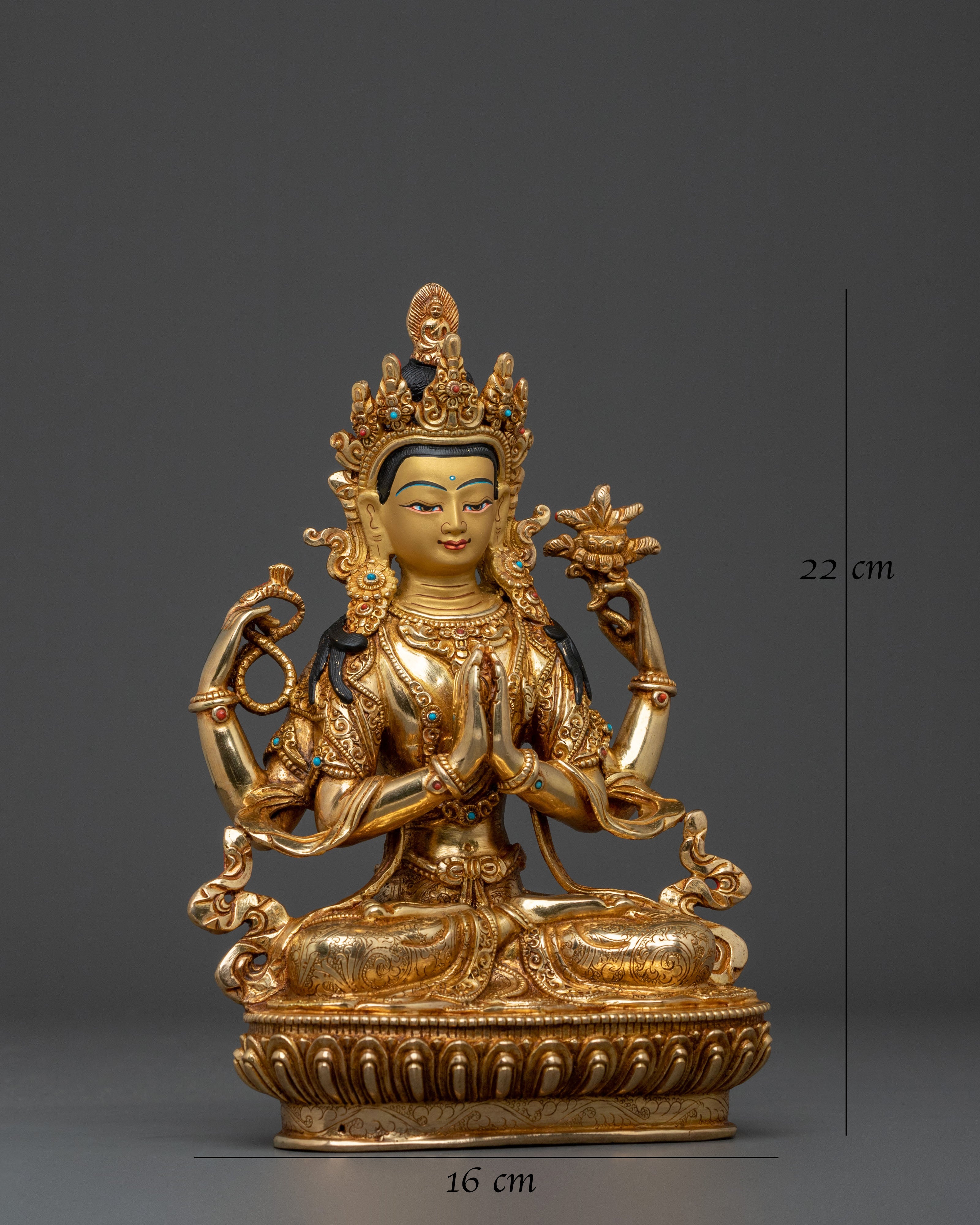 Avalokiteshvara Sculpture | Compassionate Bodhisattva