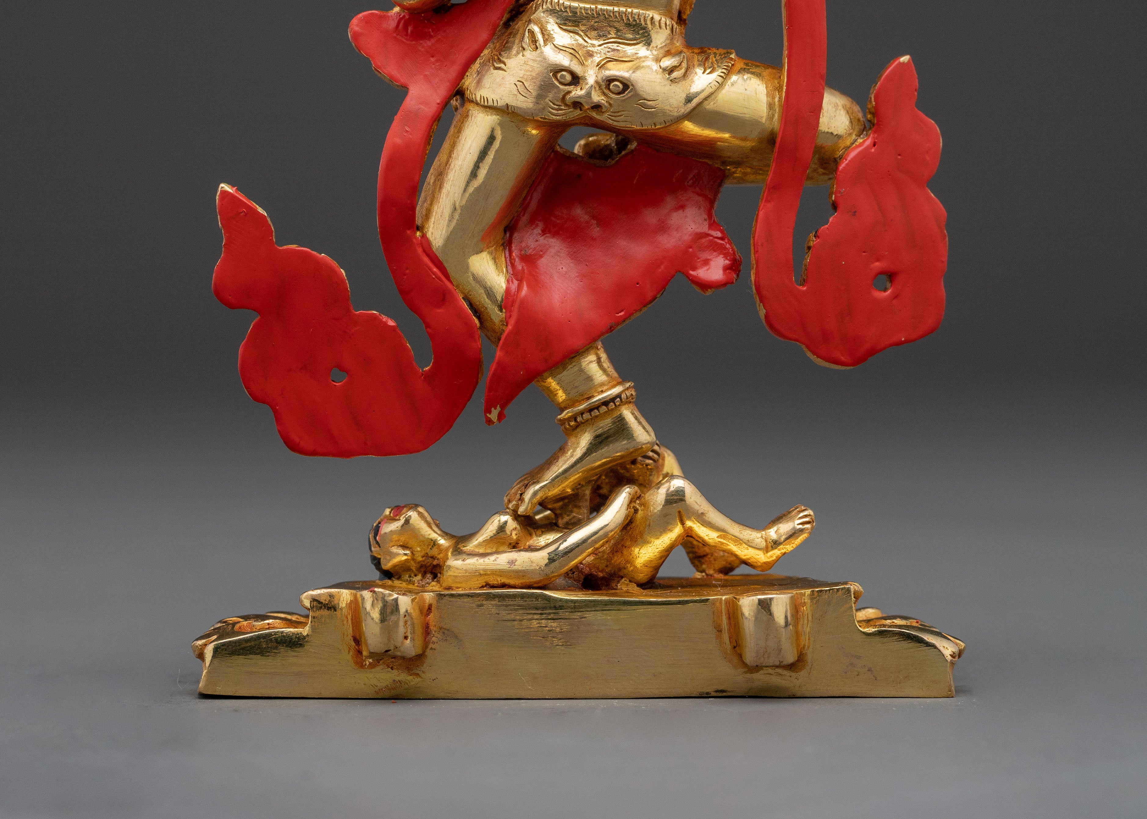 Dorje Phagmo Handcrafted Statue | 24K Gold Gilded Copper Statue