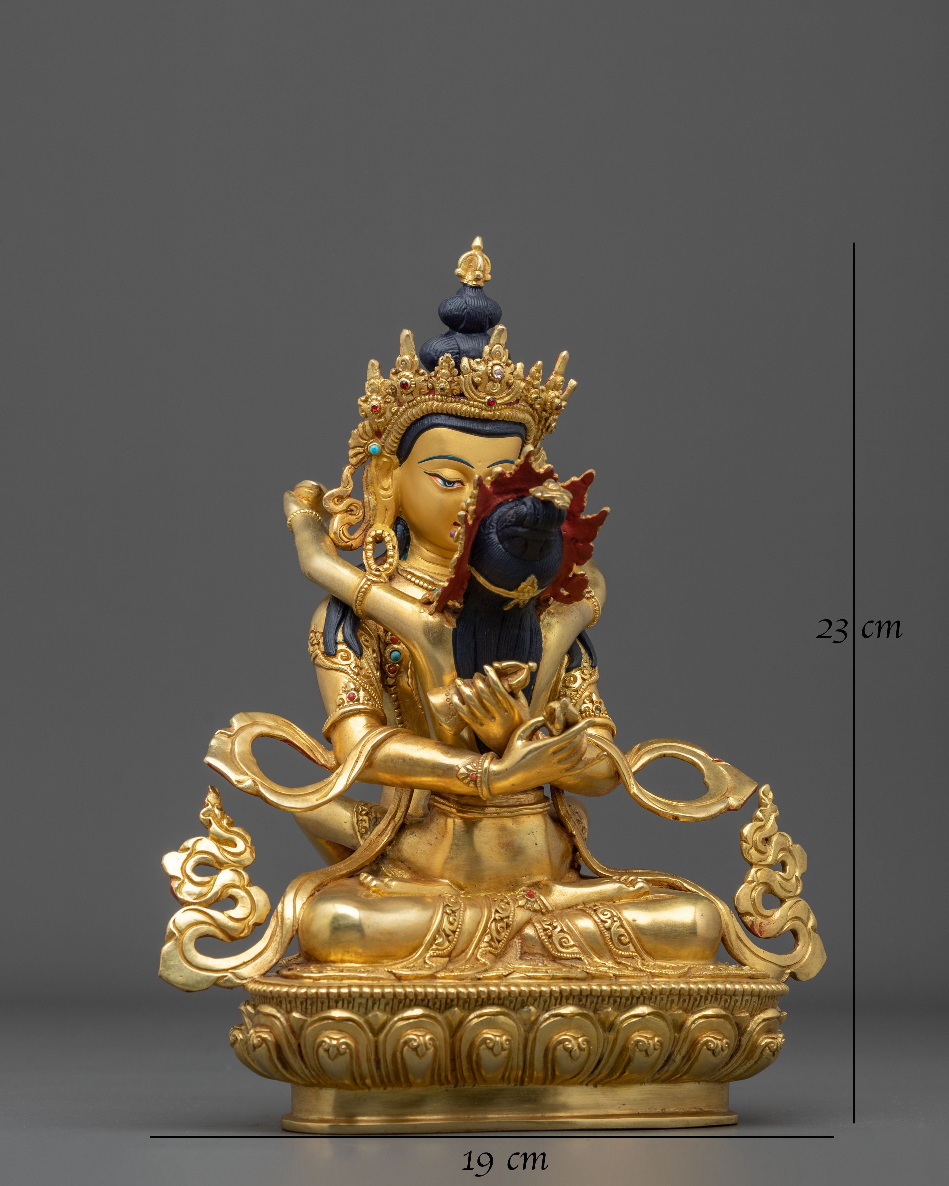 Vajradhara with Consort Yab Yum Statue | Symbol of Wisdom and Compassion