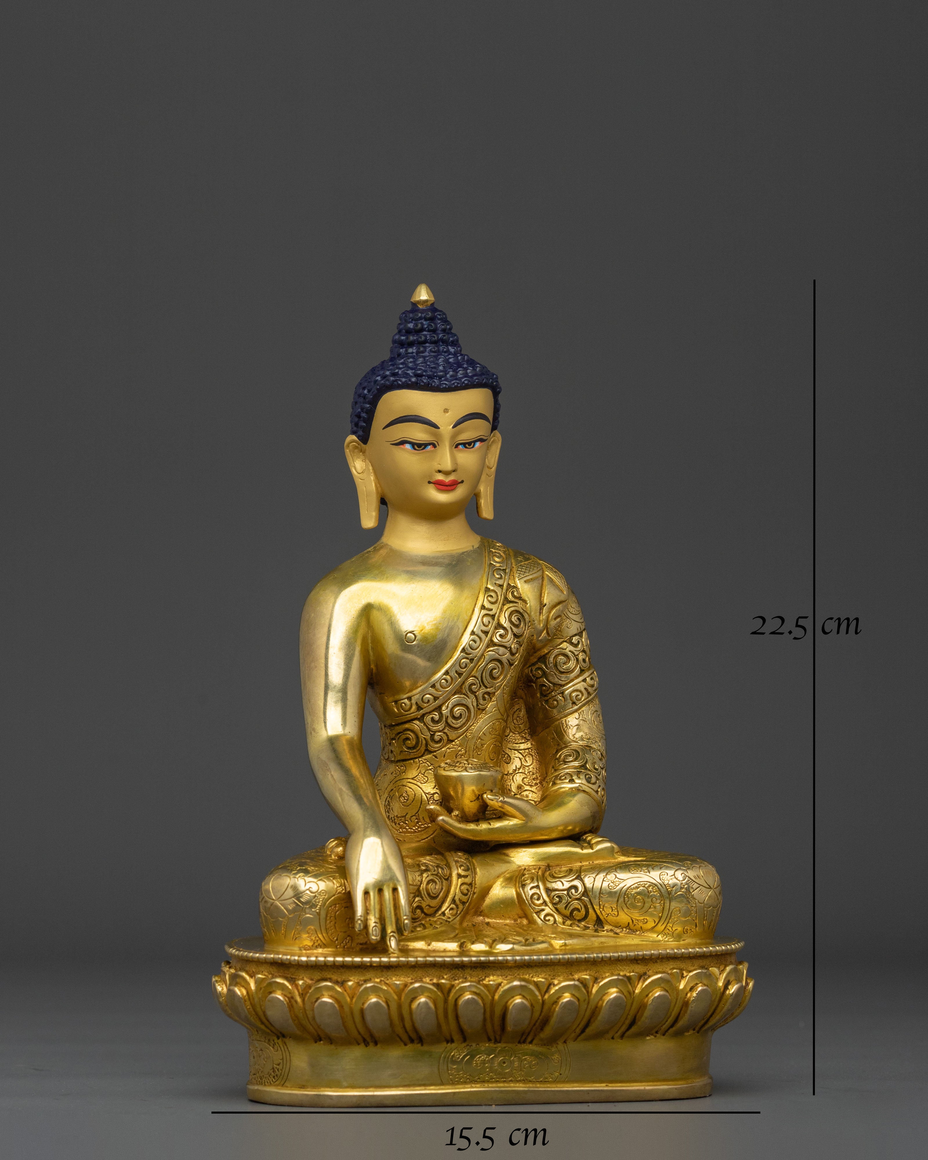 Shakyamuni Buddha Vajrayana Sacred Figure | Symbol of Enlightenment