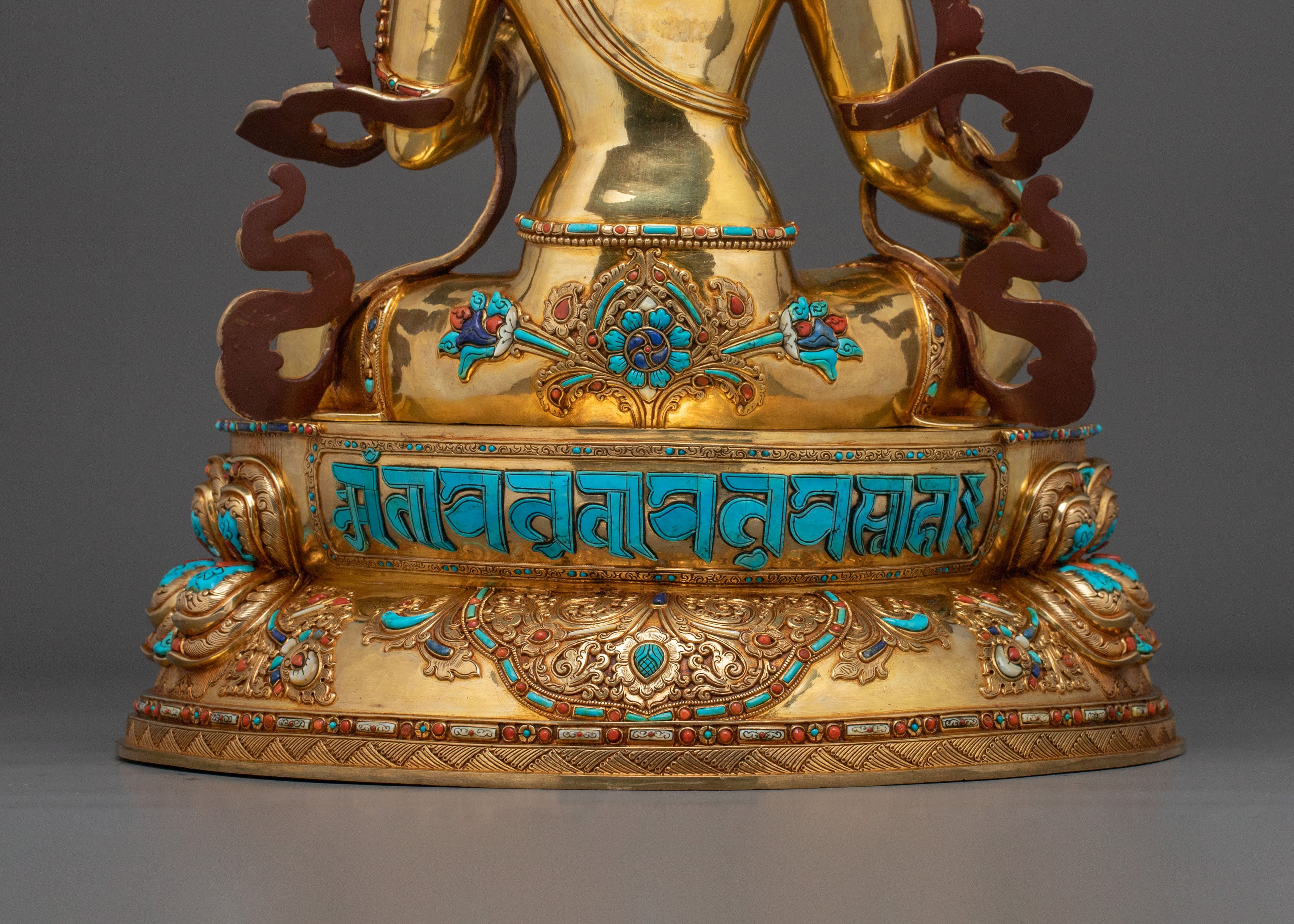 Green Tara Spiritual Statue | Tibetan Buddhist Goddess