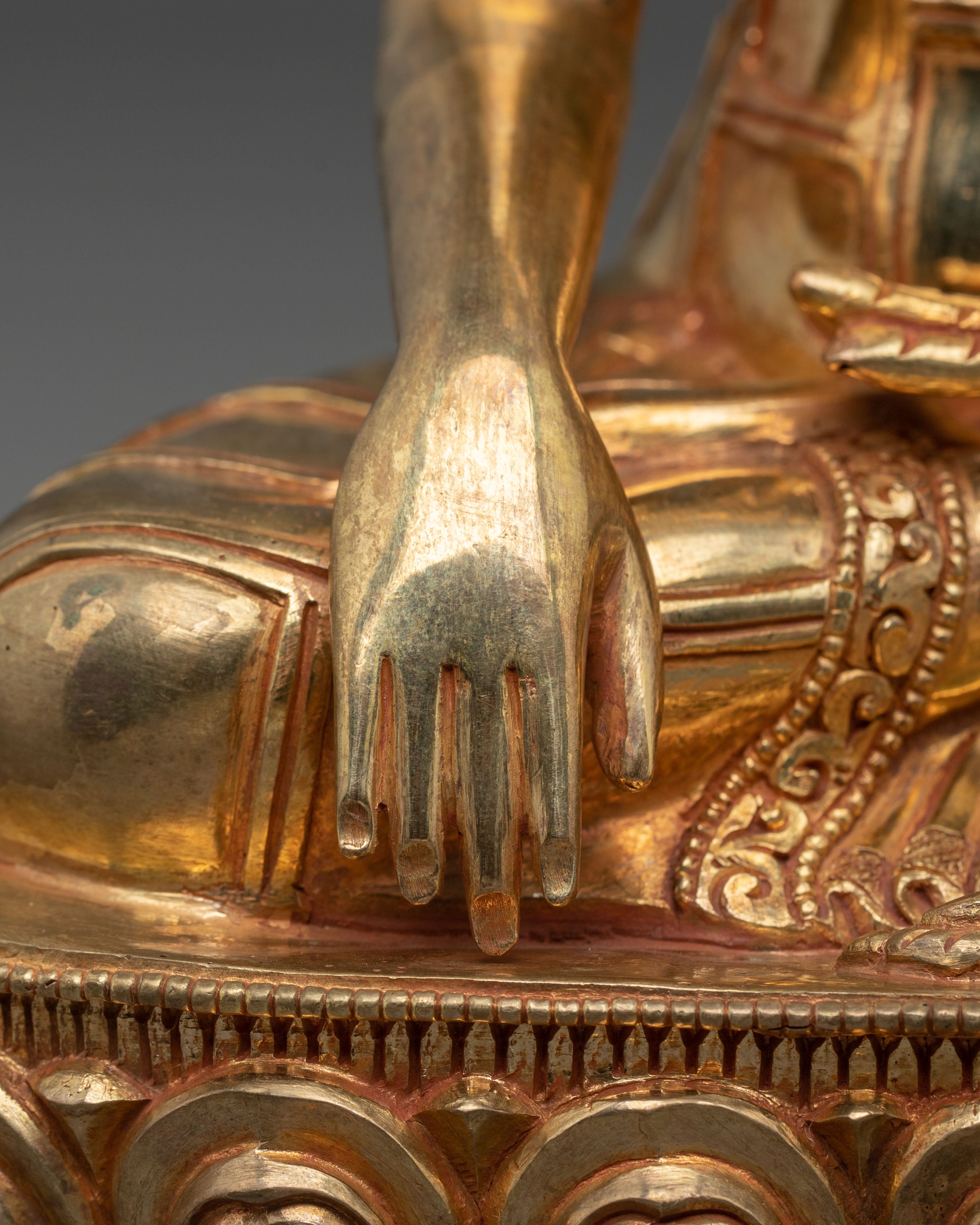 Shakyamuni Buddha Himalayan Buddhist Meditation Figurine