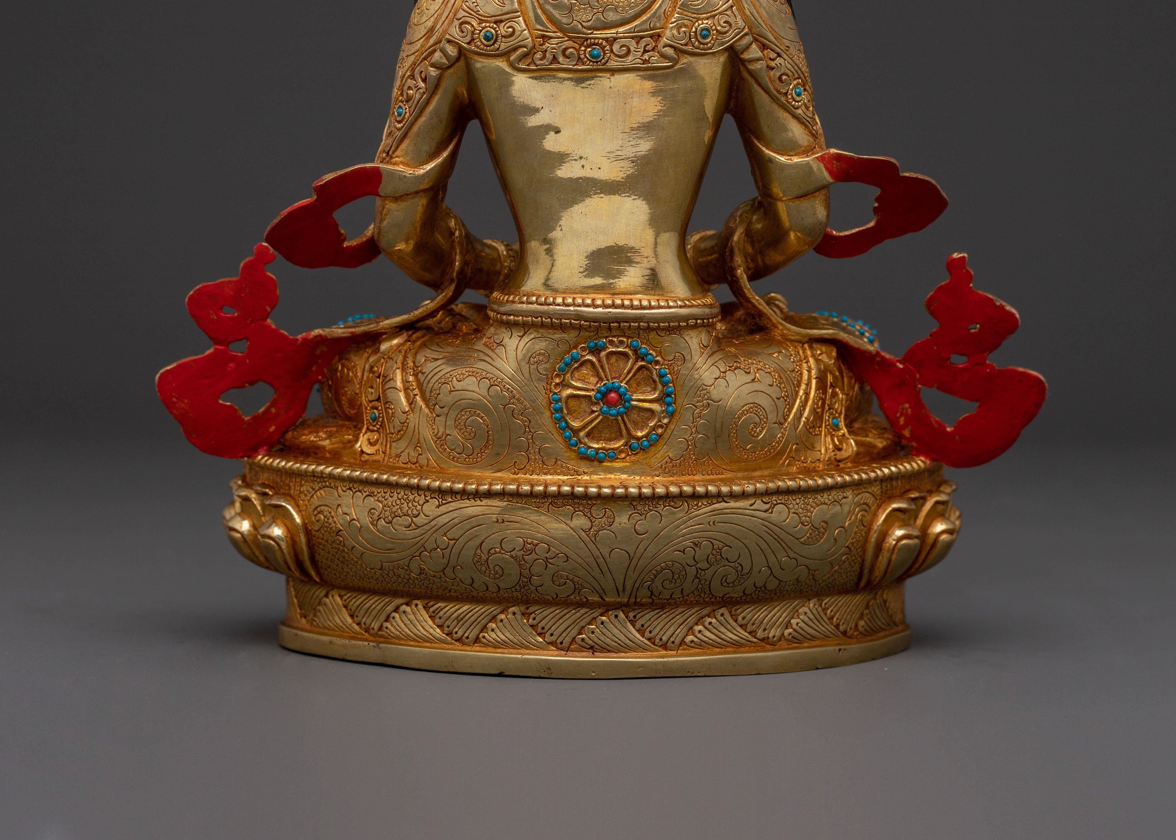 Radiant Amitayus Blessing Statue | Spiritual Altars