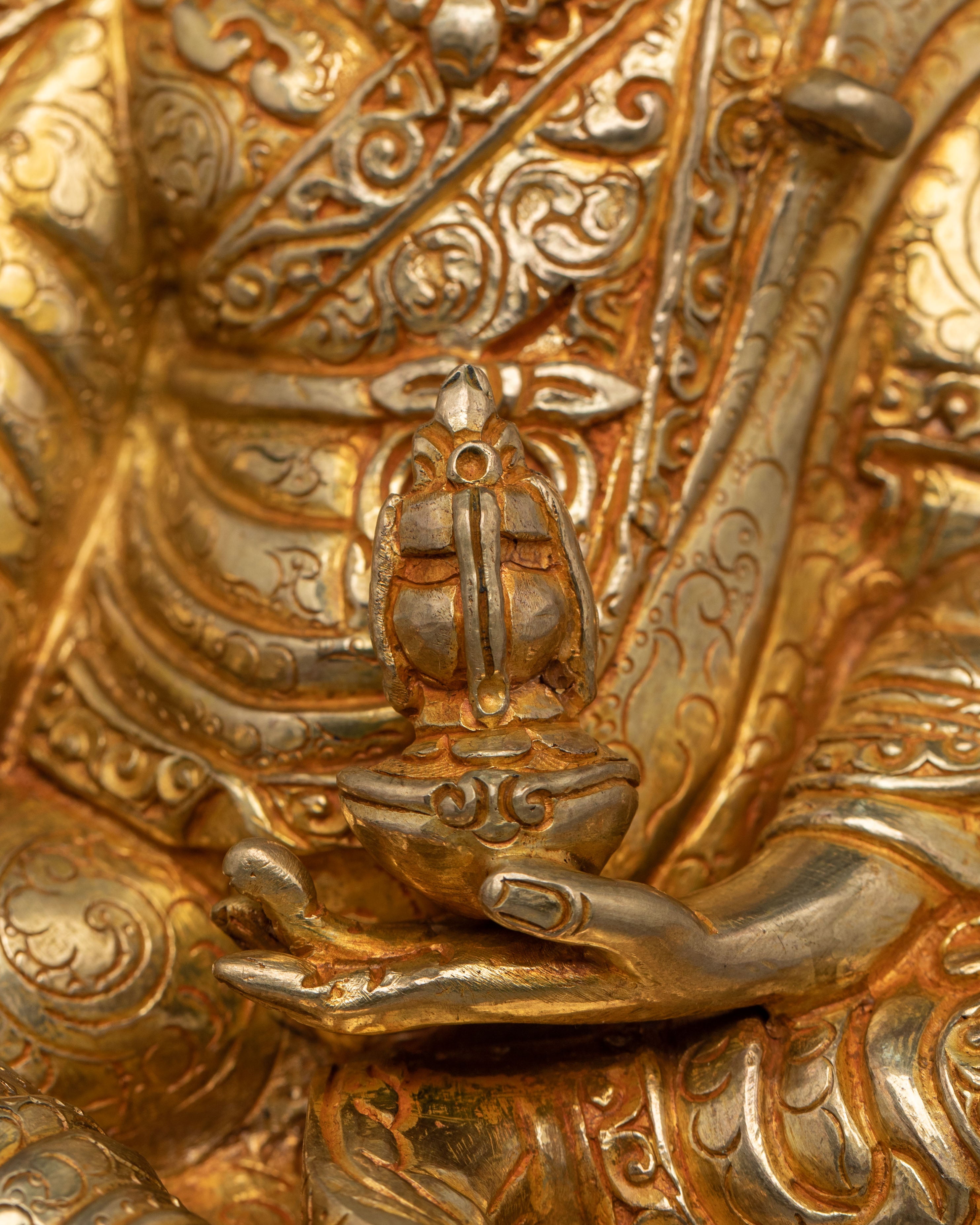 Vajra Guru Padmasambhava Statue | Lotus Born Master of Vajrayana Buddhism
