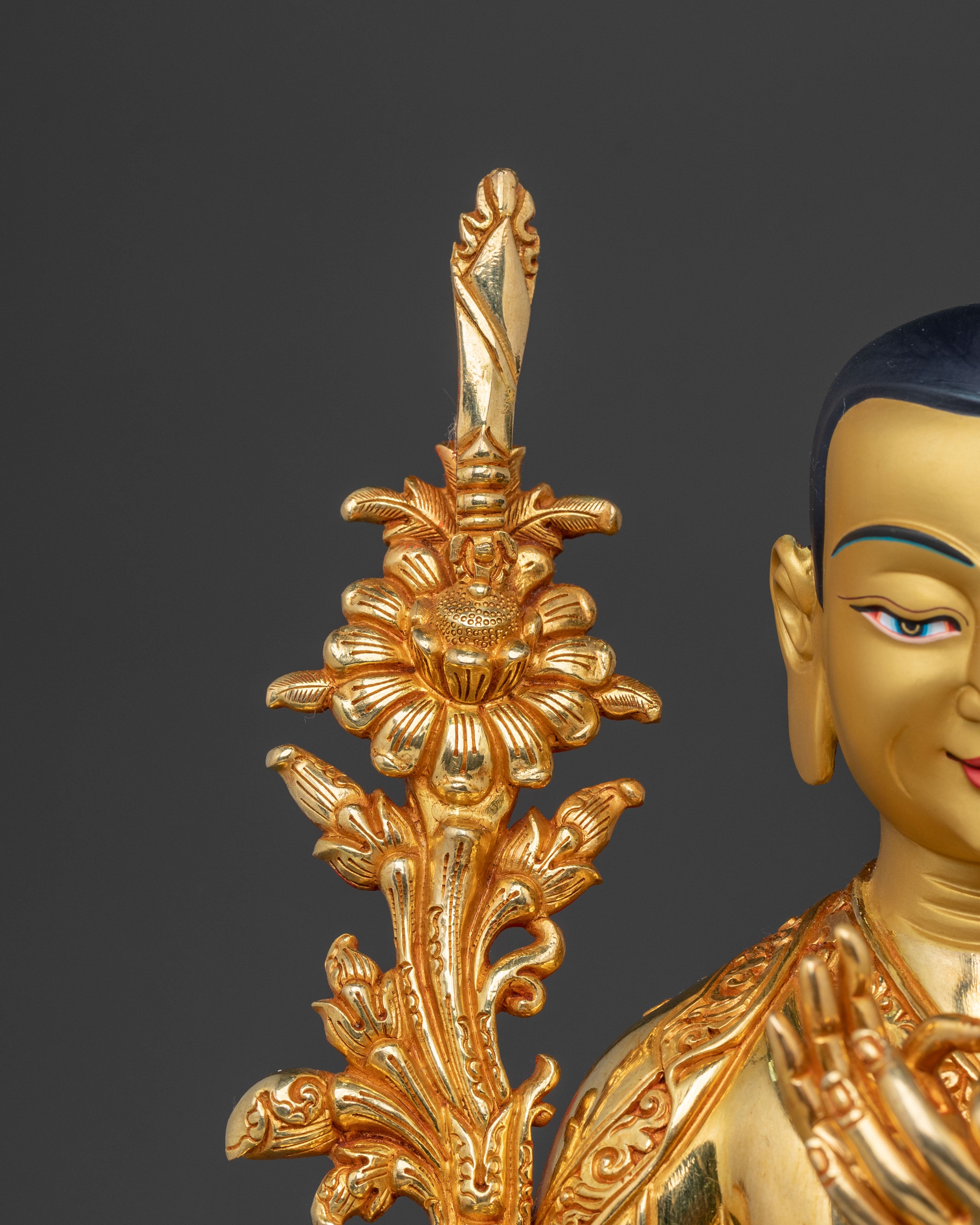 Handcrafted Tsongkhapa Statue | Traditional Figurine