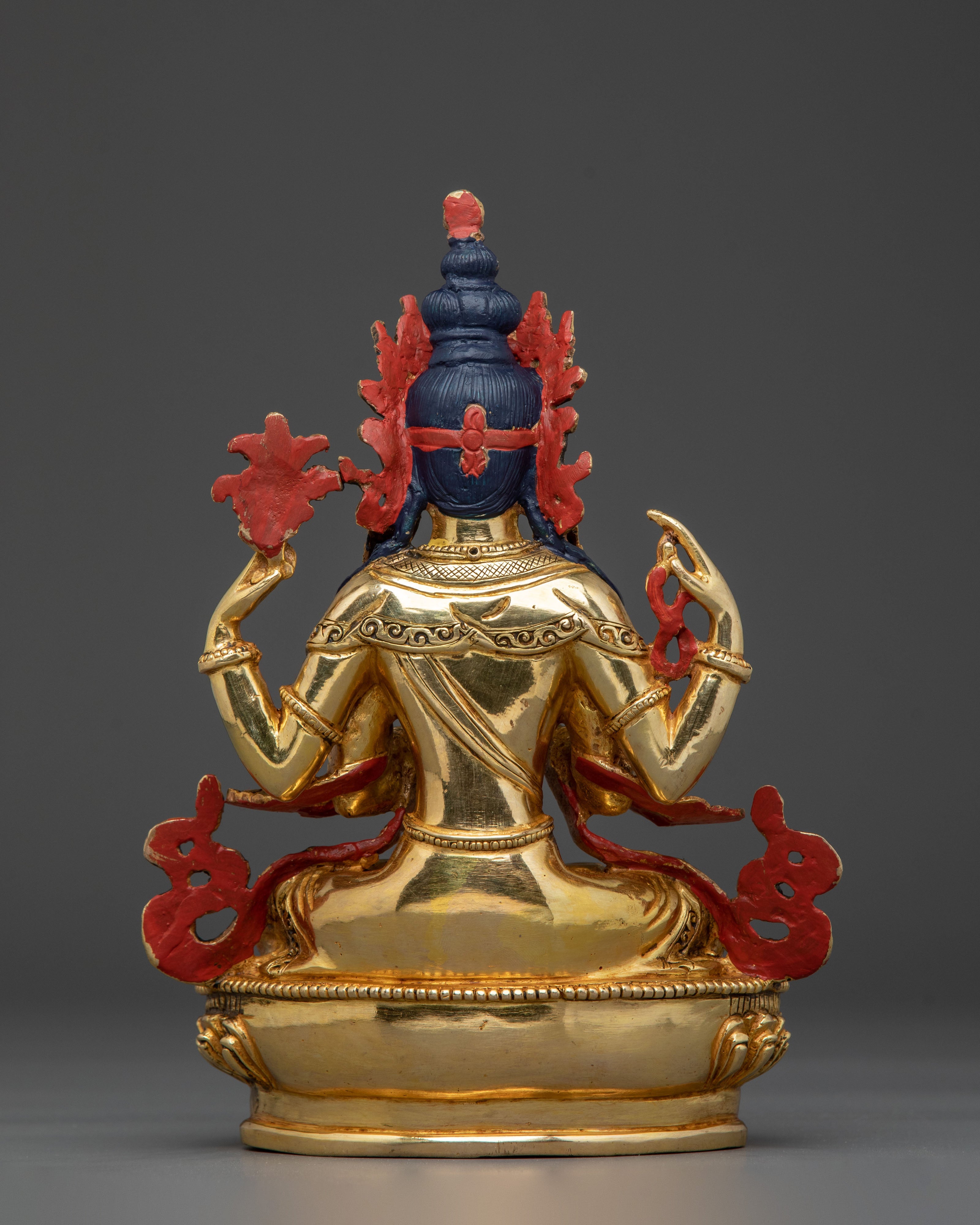 Sacred Chenrezig Compassion Deity Statue
