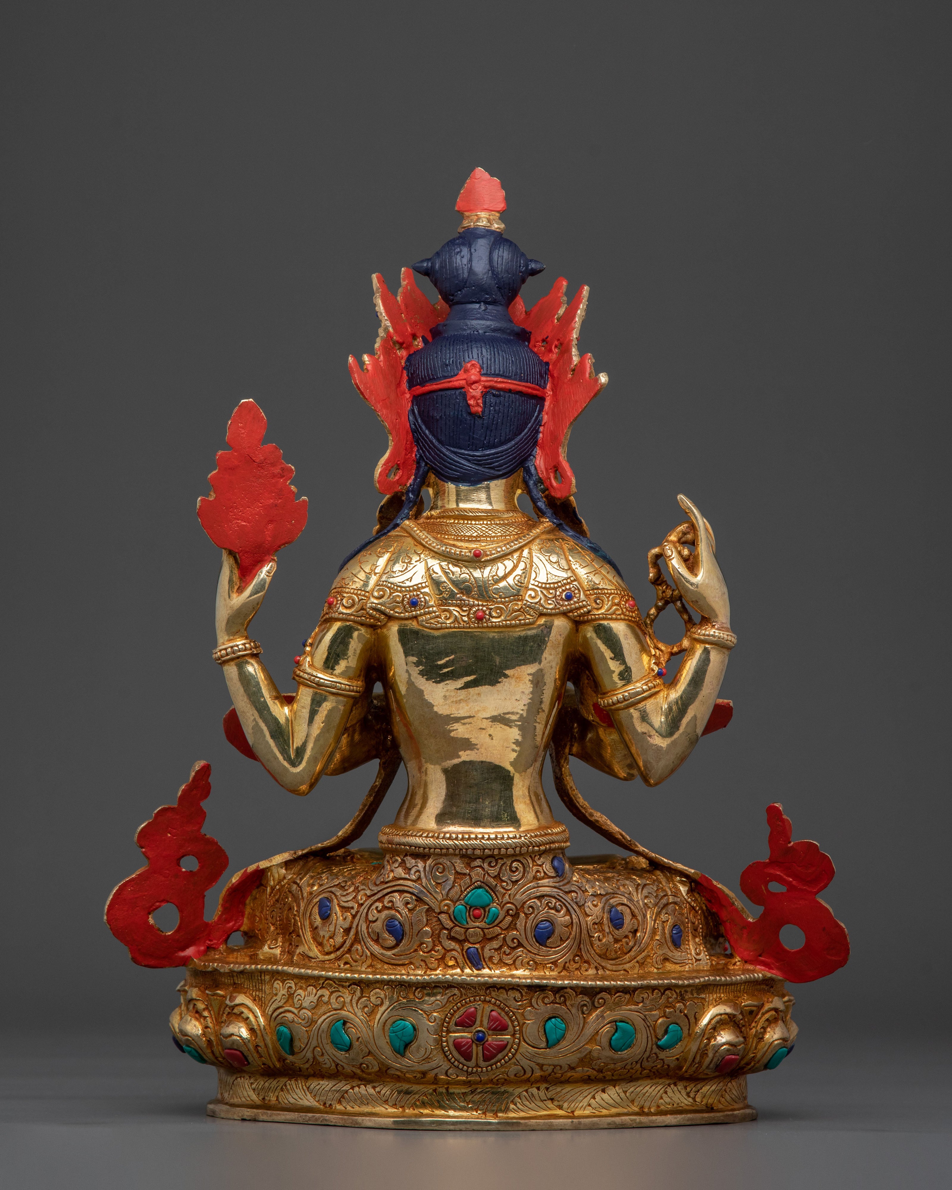 Four-Armed Chenrezig Statue | Buddhist Home Decor