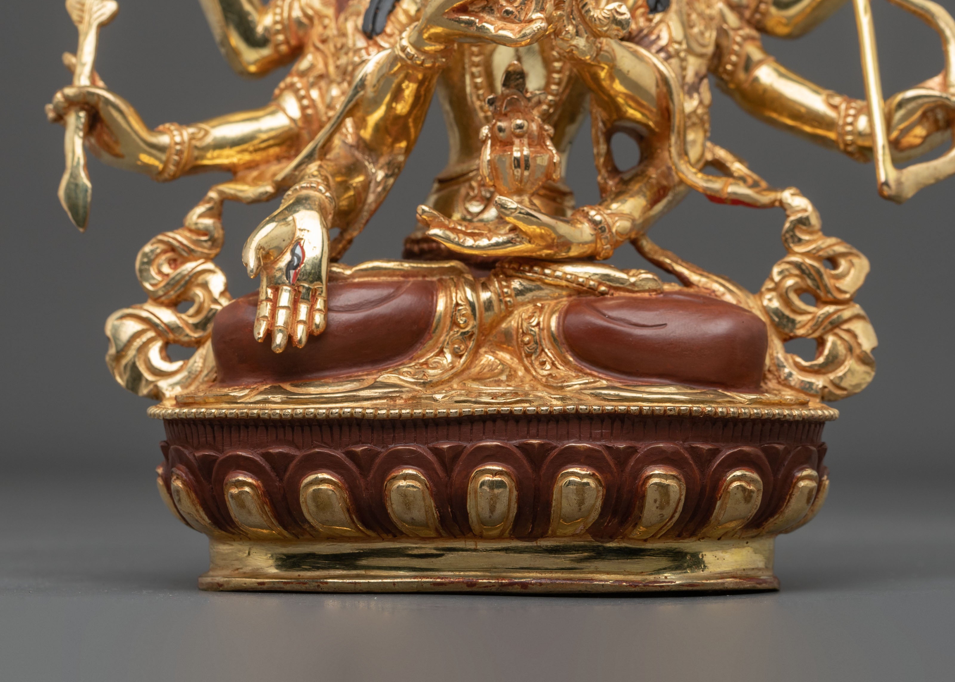 Namgyalma Statue | 24K Gold Gilded Goddess Figurine