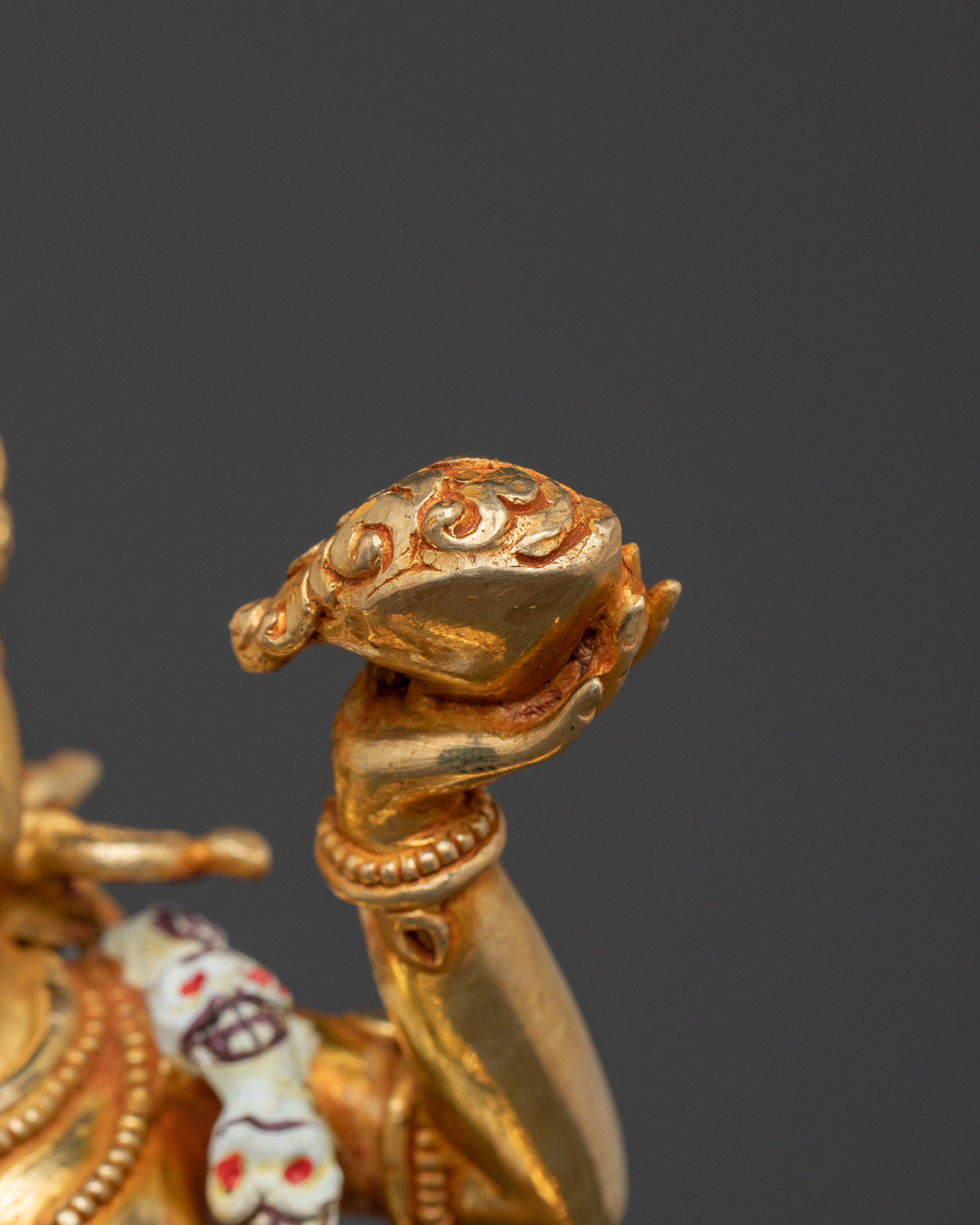 Vajrayogini Golden Statue – Handcrafted Radiance