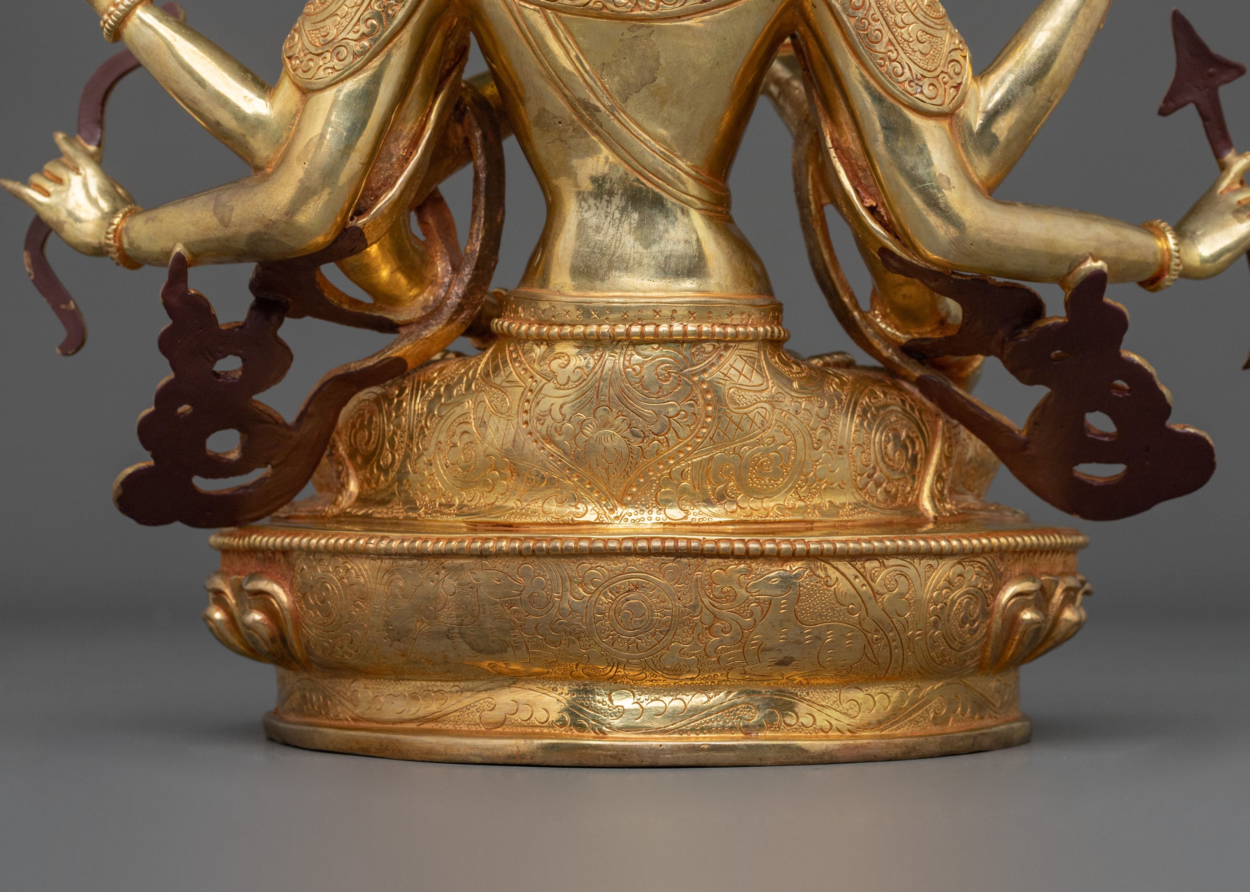 Tibetan Goddess Namgyalma Statue | Longevity Deity