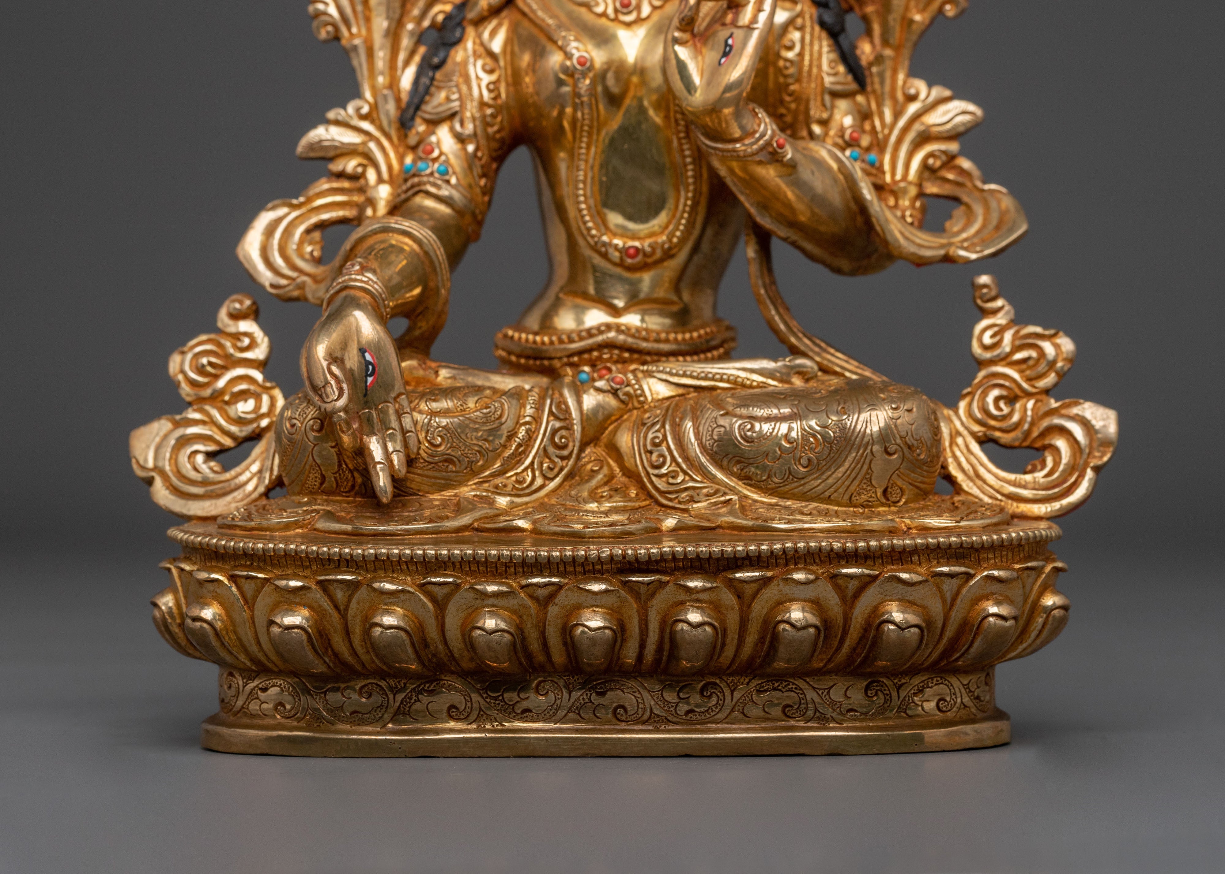White Tara Statue: Tibetan Buddhist Goddess