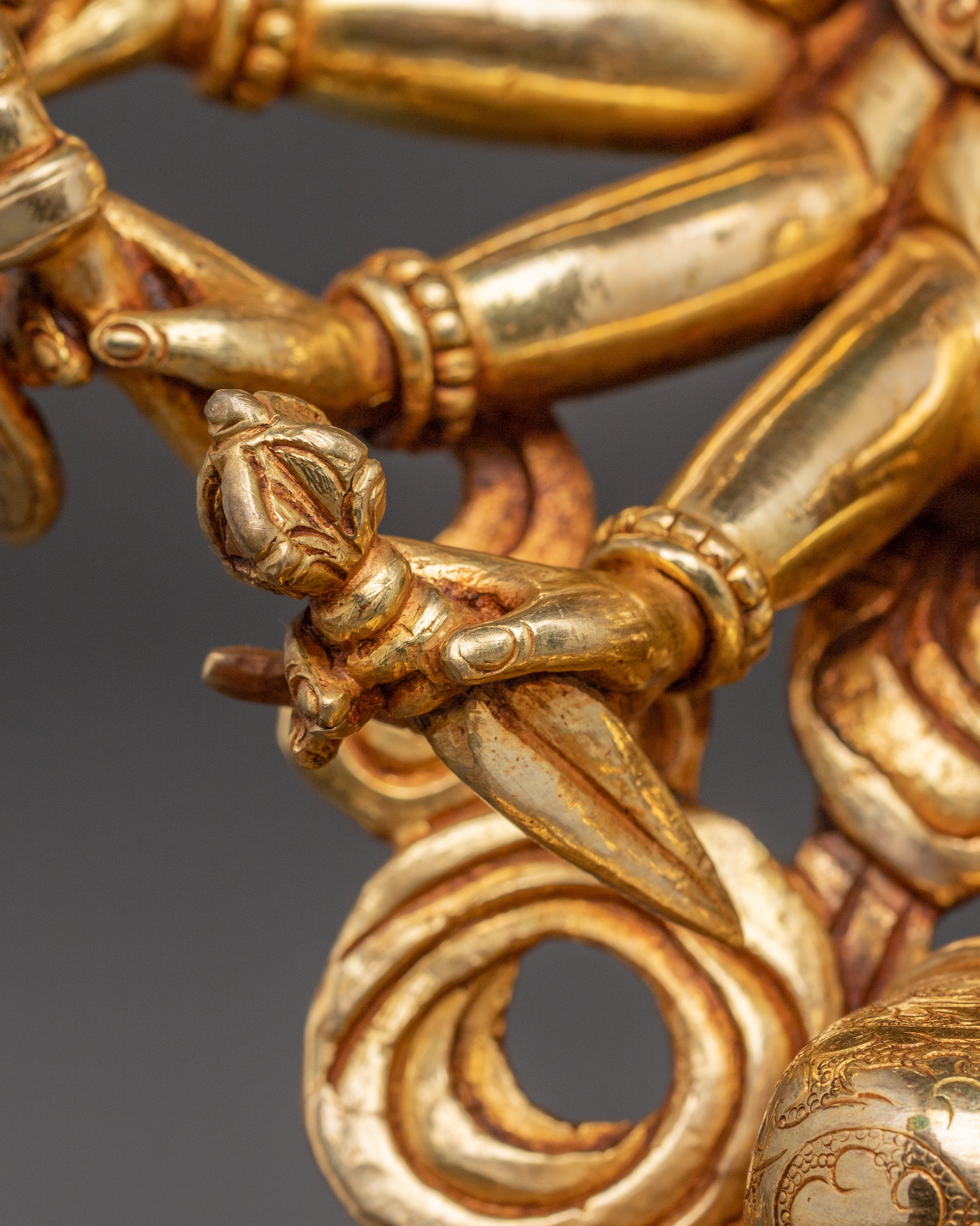 Golden Statue of Chundi | Buddhist Goddess of Compassion