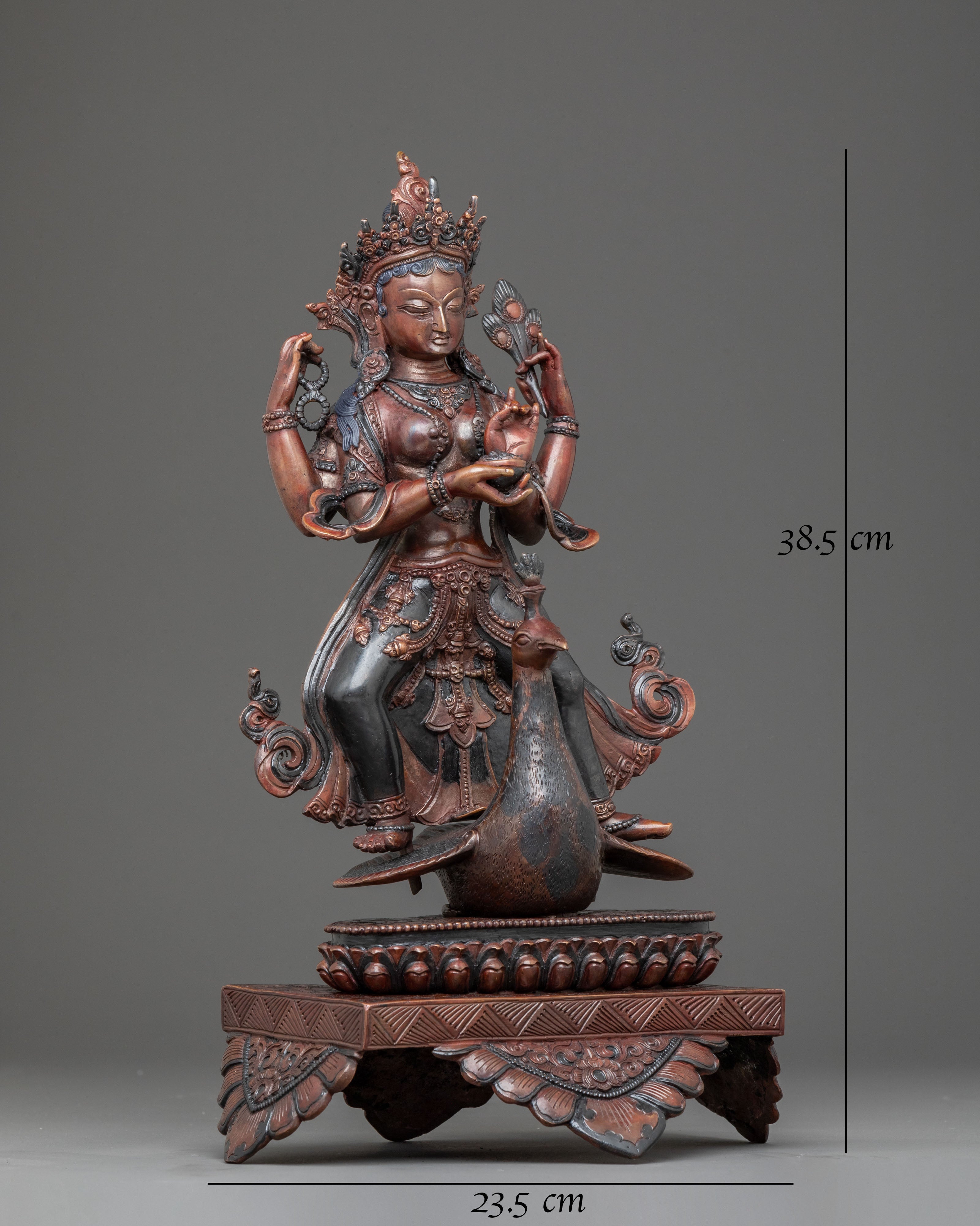 Handcrafted Balkumari Statue